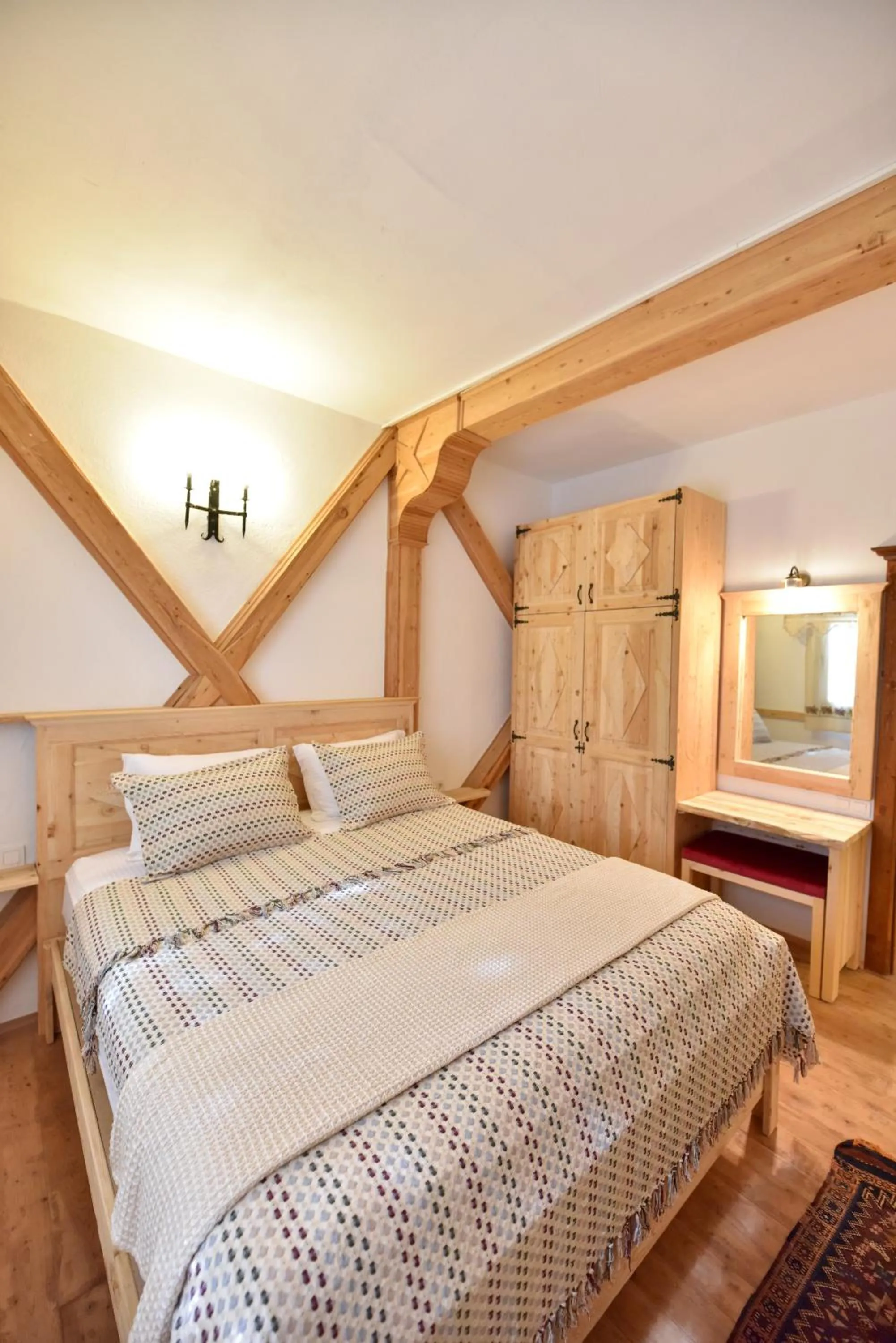 Bed in Pyramid Boutique Hotel