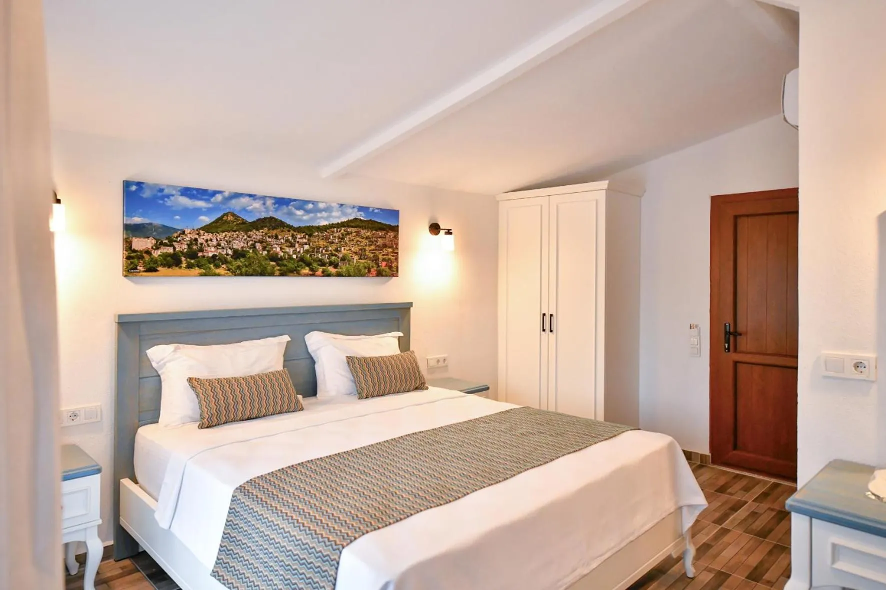 Bed in Pyramid Boutique Hotel