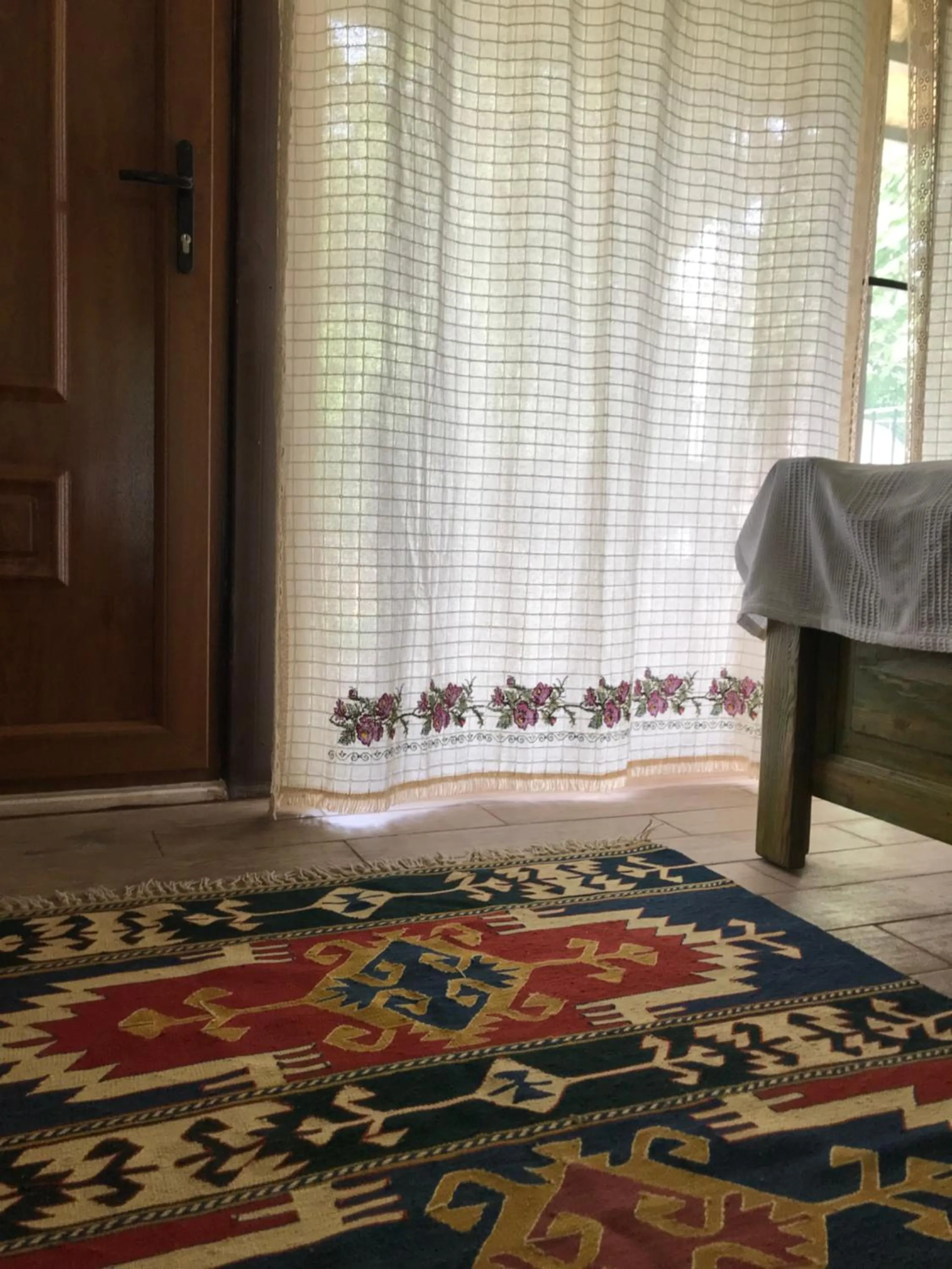 Decorative detail in Pyramid Boutique Hotel