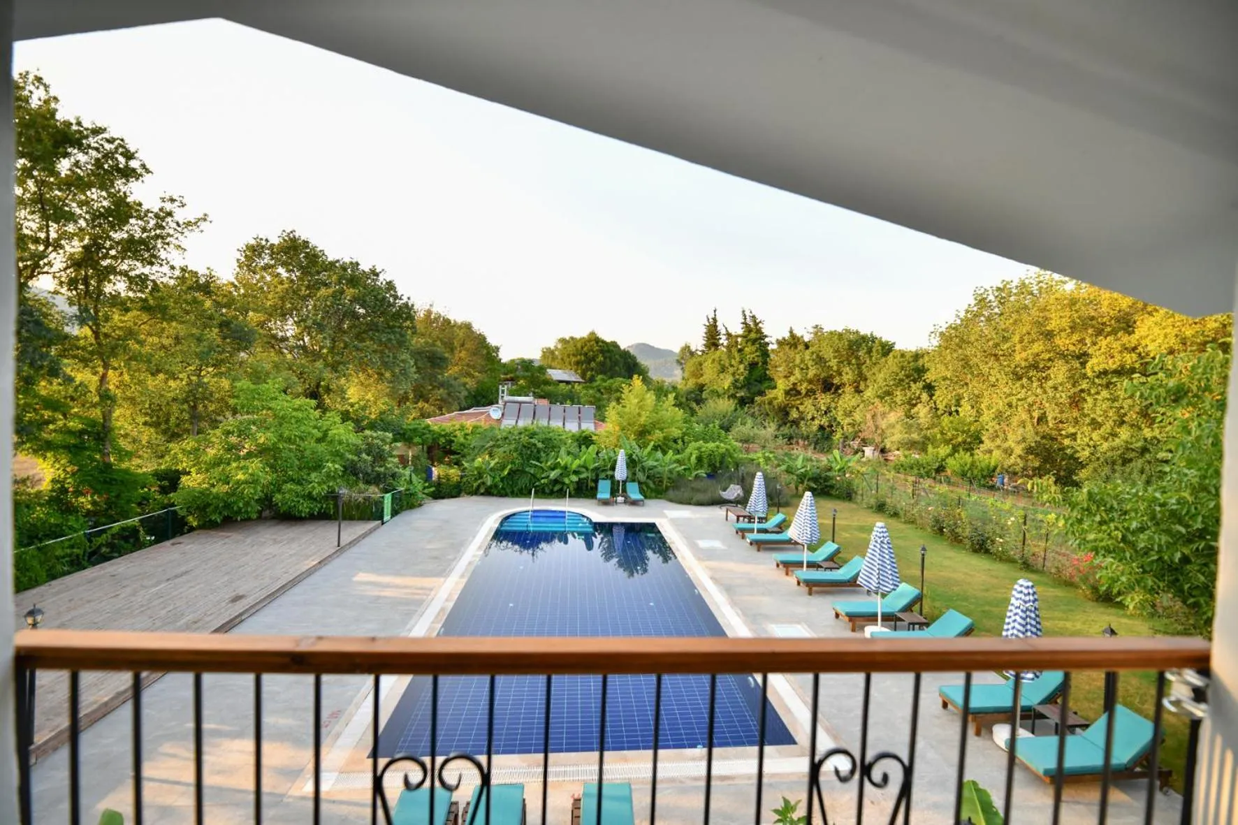 Patio in Pyramid Boutique Hotel