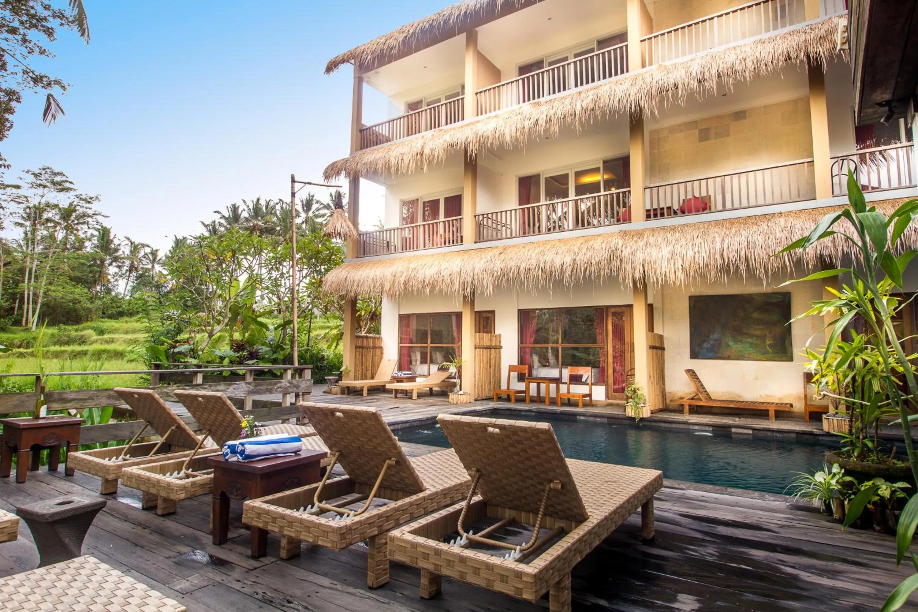 Garden view in Alam Sembuwuk Ubud