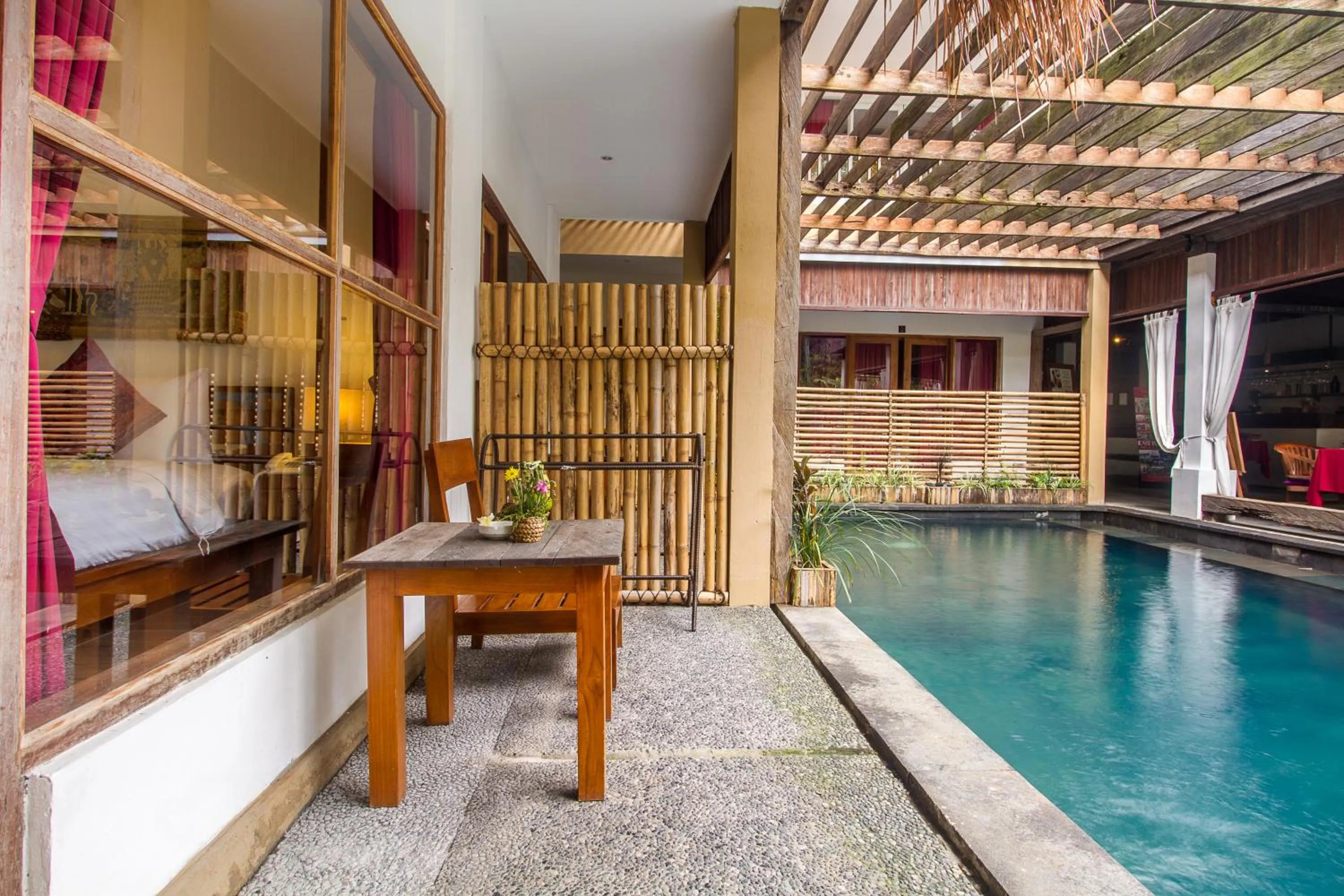 Pool view in Alam Sembuwuk Ubud