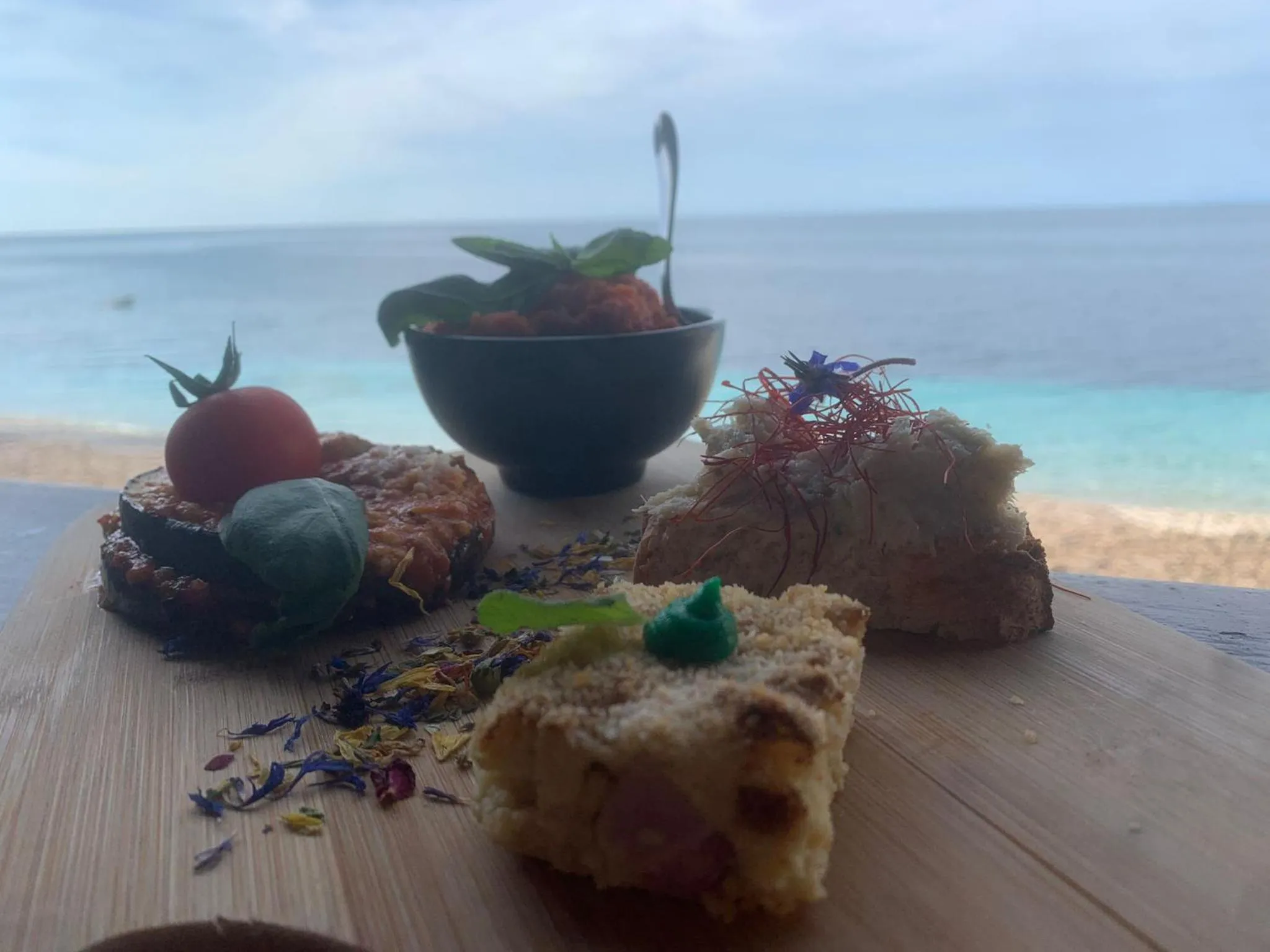 Natural landscape in Hotel Le Ghiaie