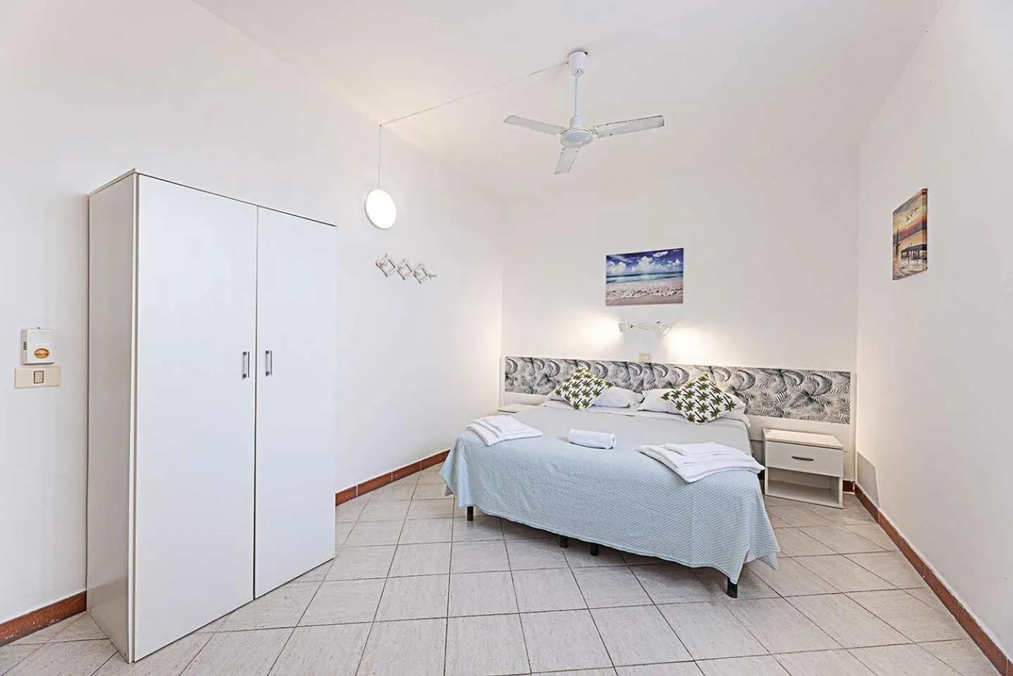 Bed in Hotel Le Ghiaie