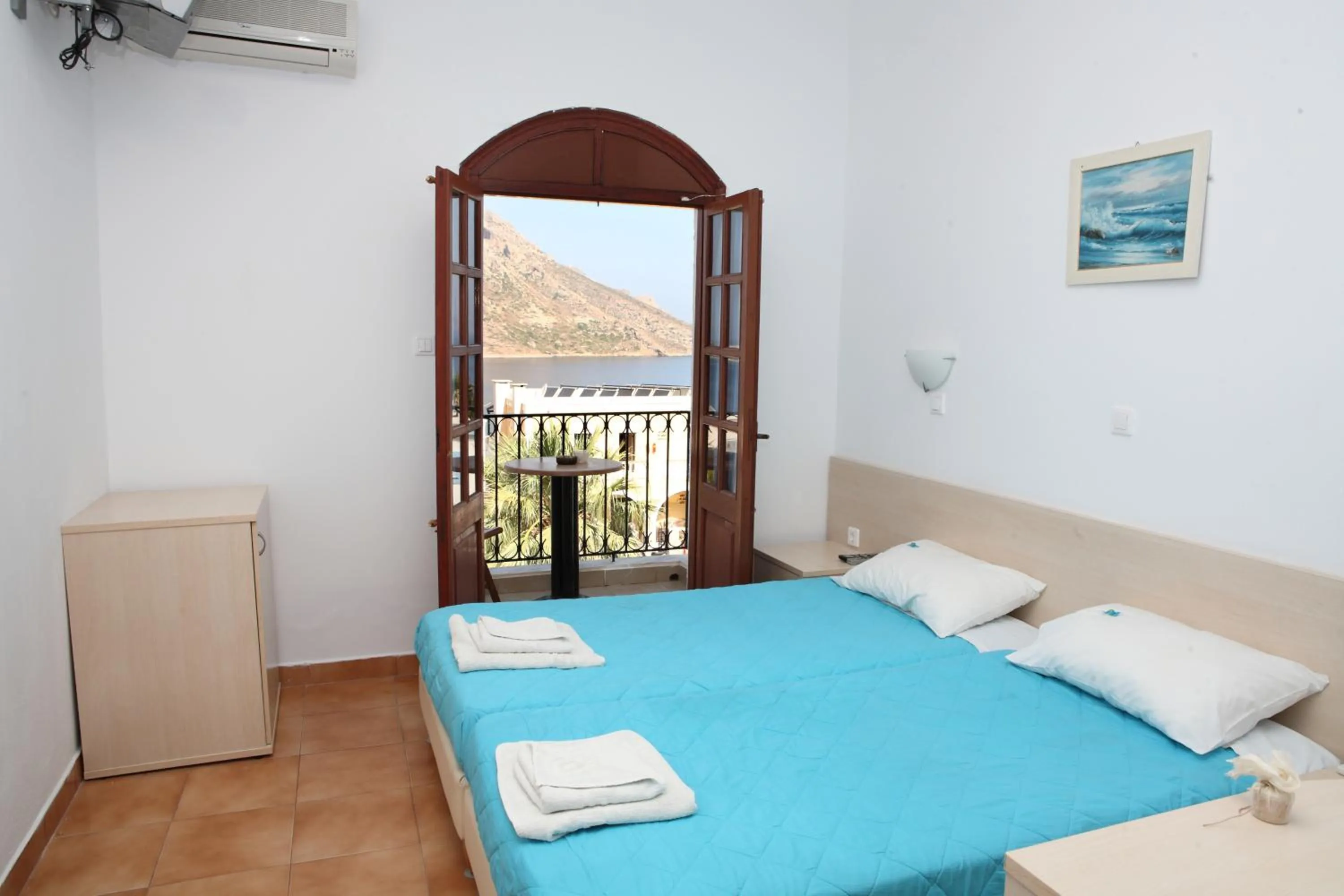 Bed in Vouros Palace