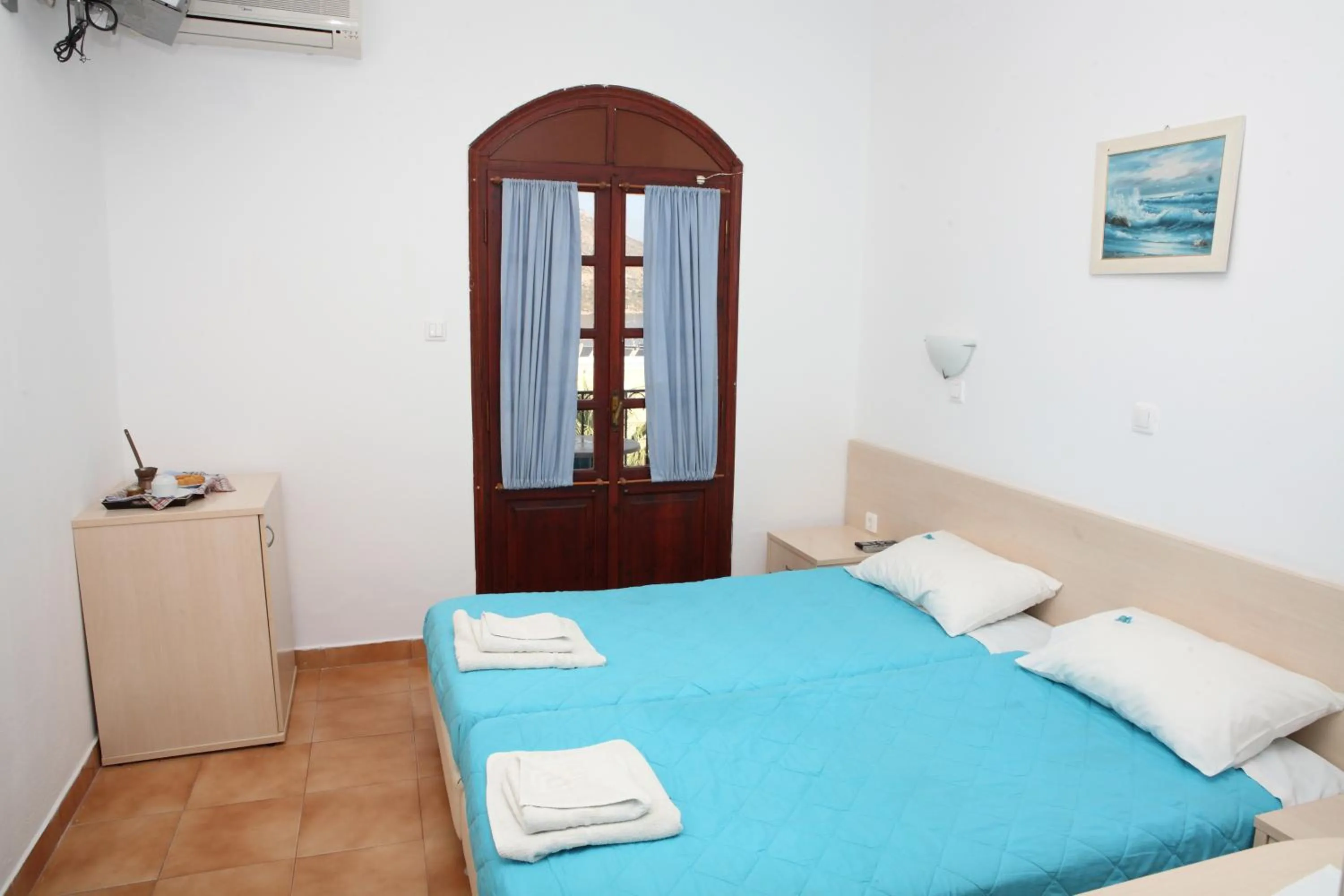 Bed in Vouros Palace