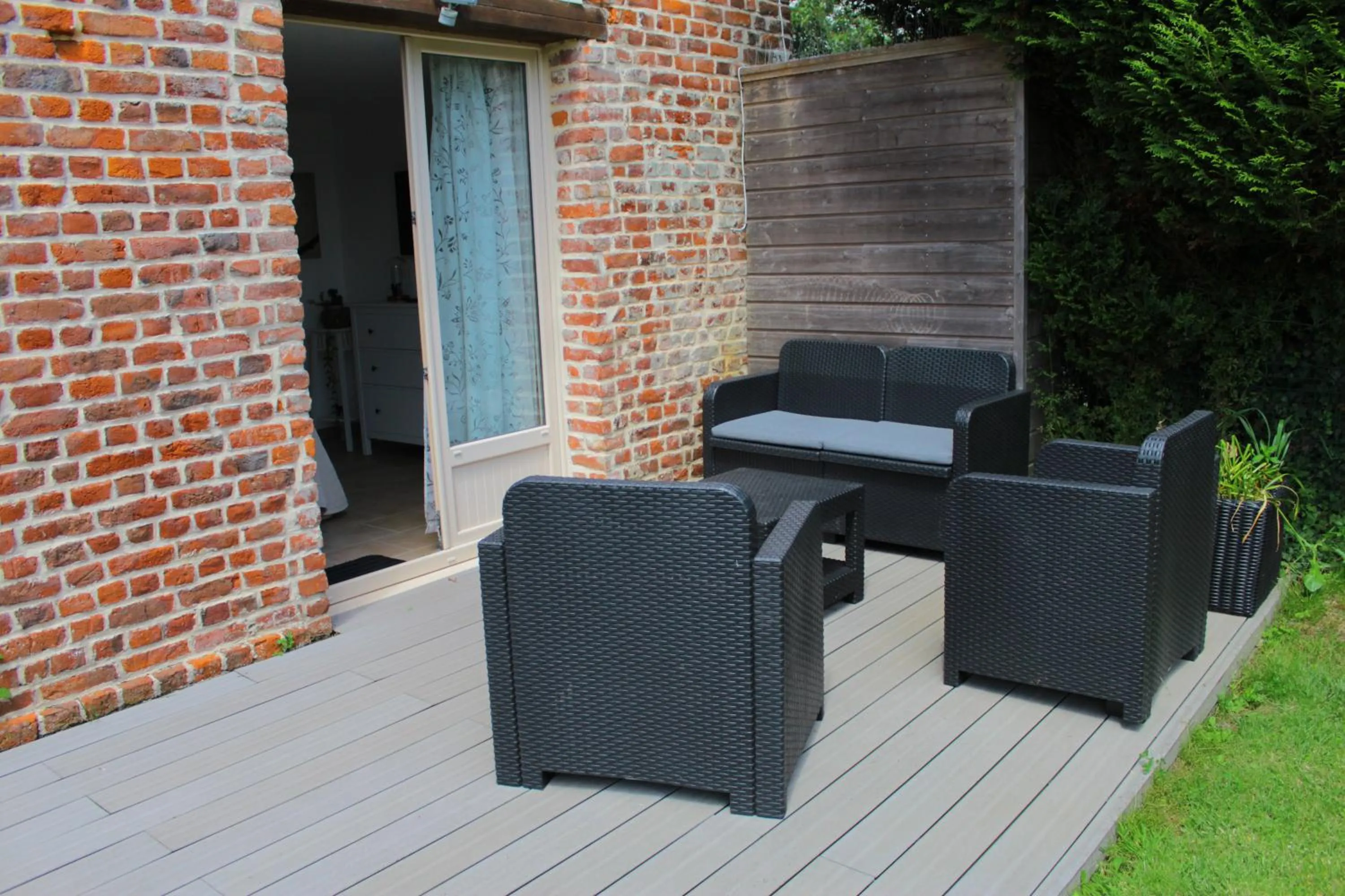 Patio in Chambres Du Marais