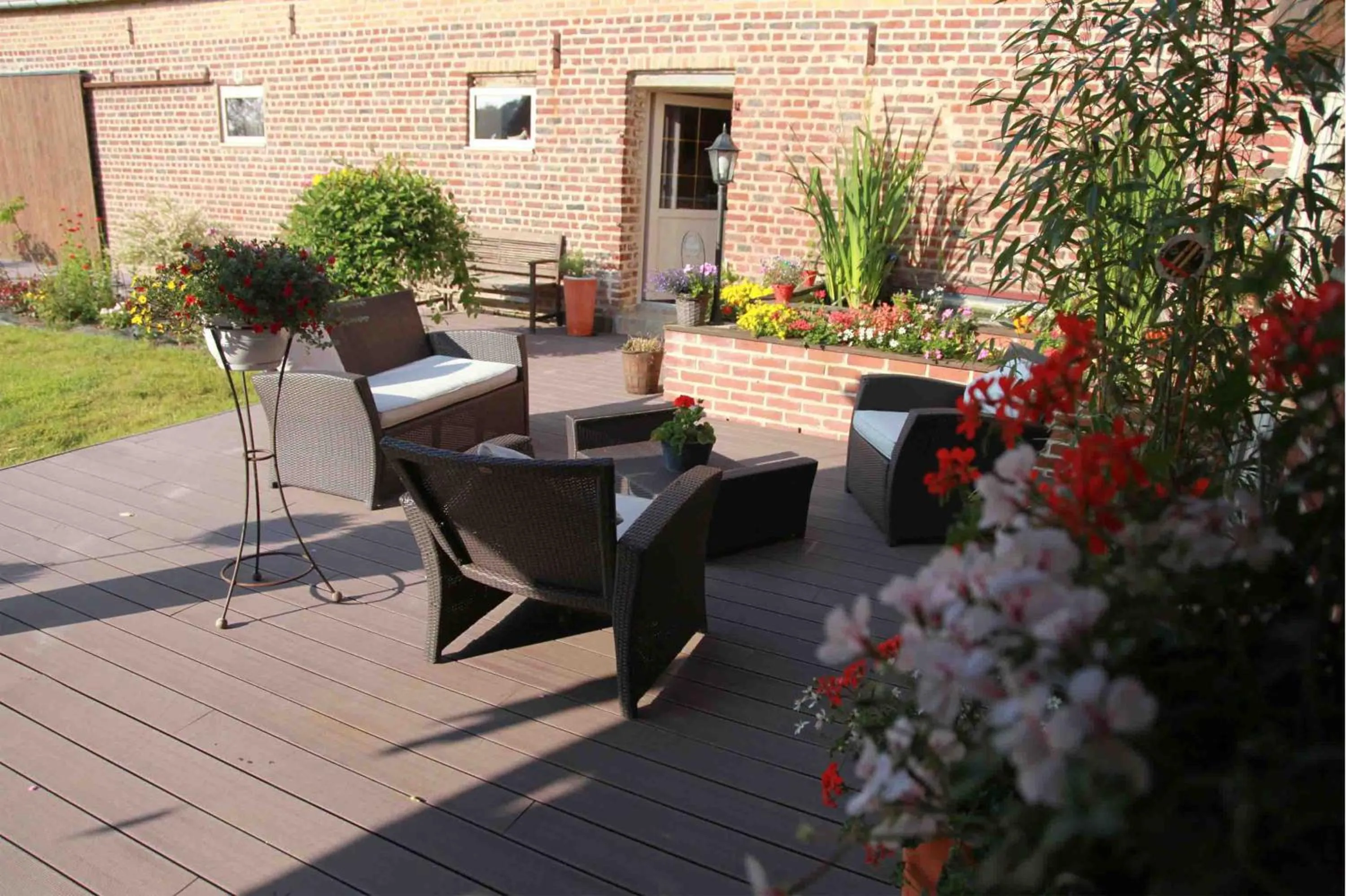 Patio in Chambres Du Marais
