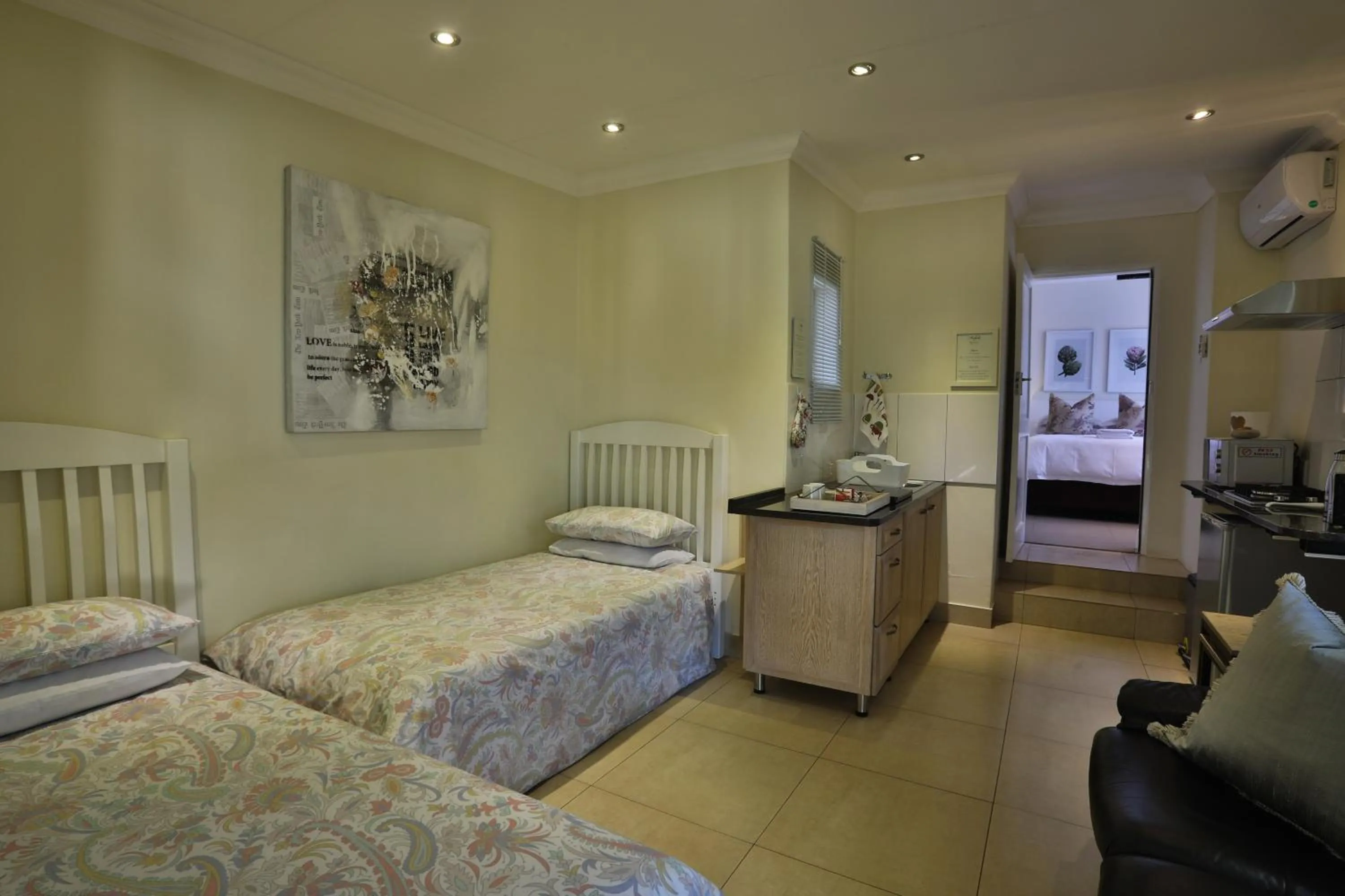 Bed in Andante Lodge