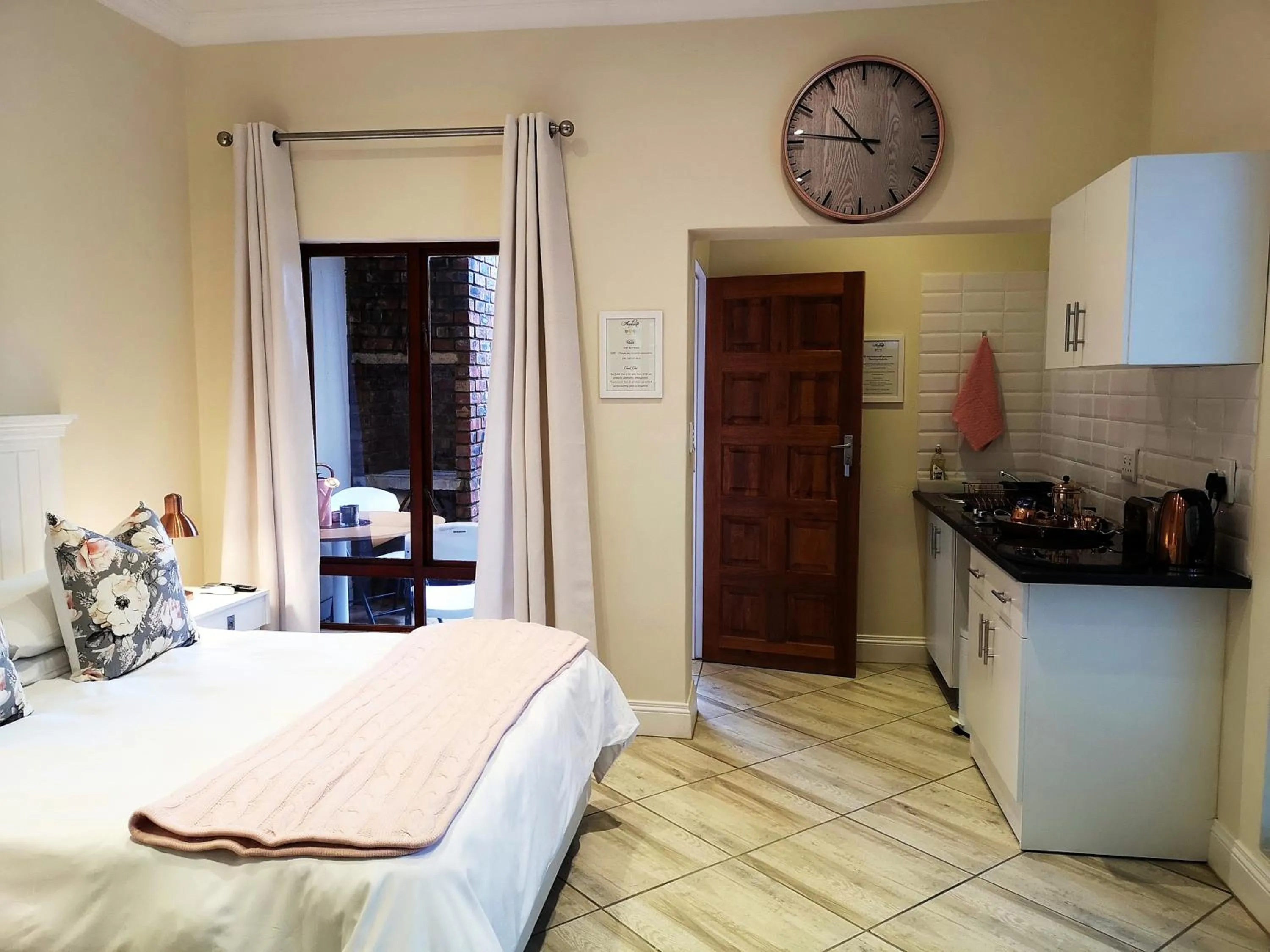 Bed in Andante Lodge