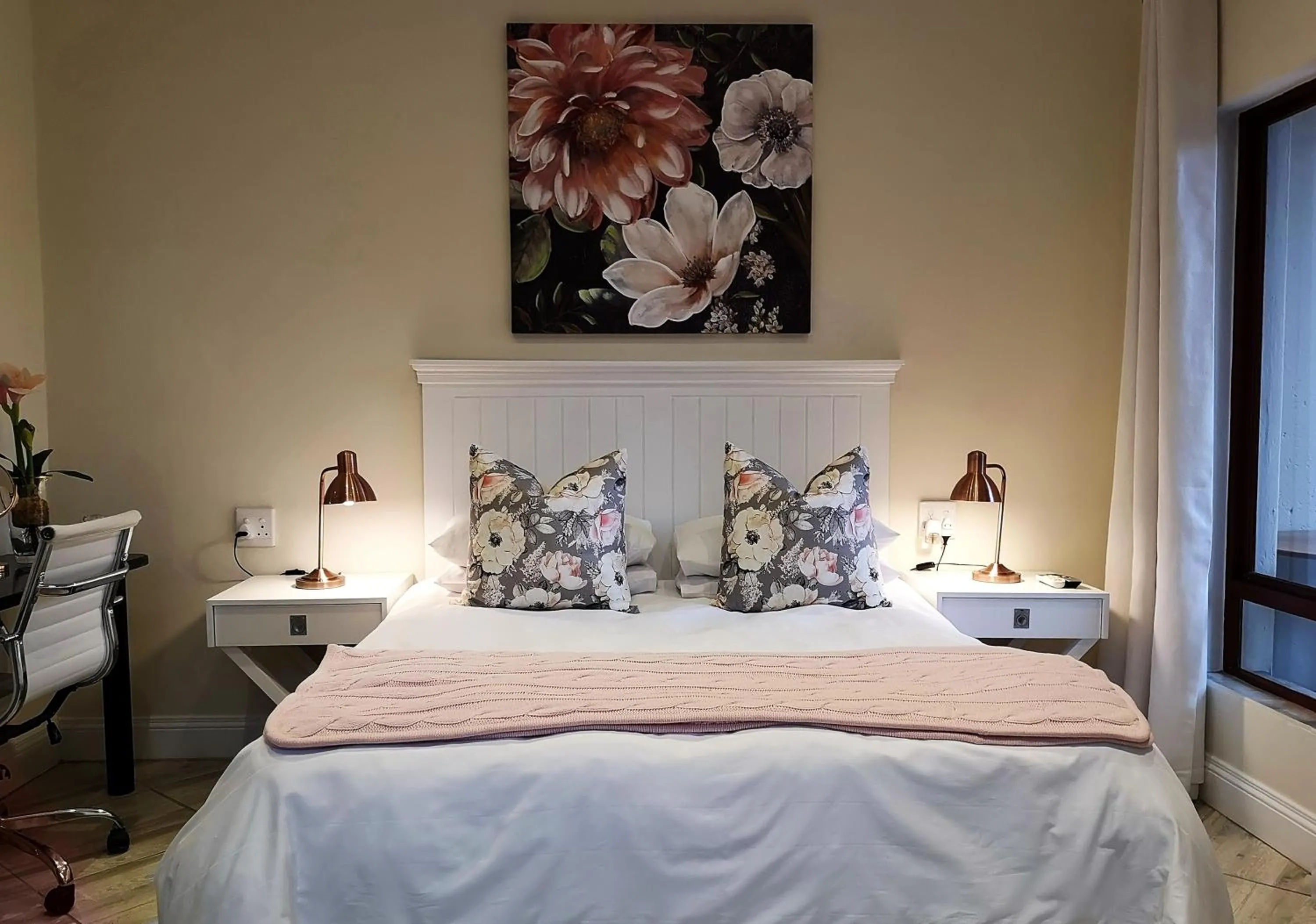 Bed in Andante Lodge