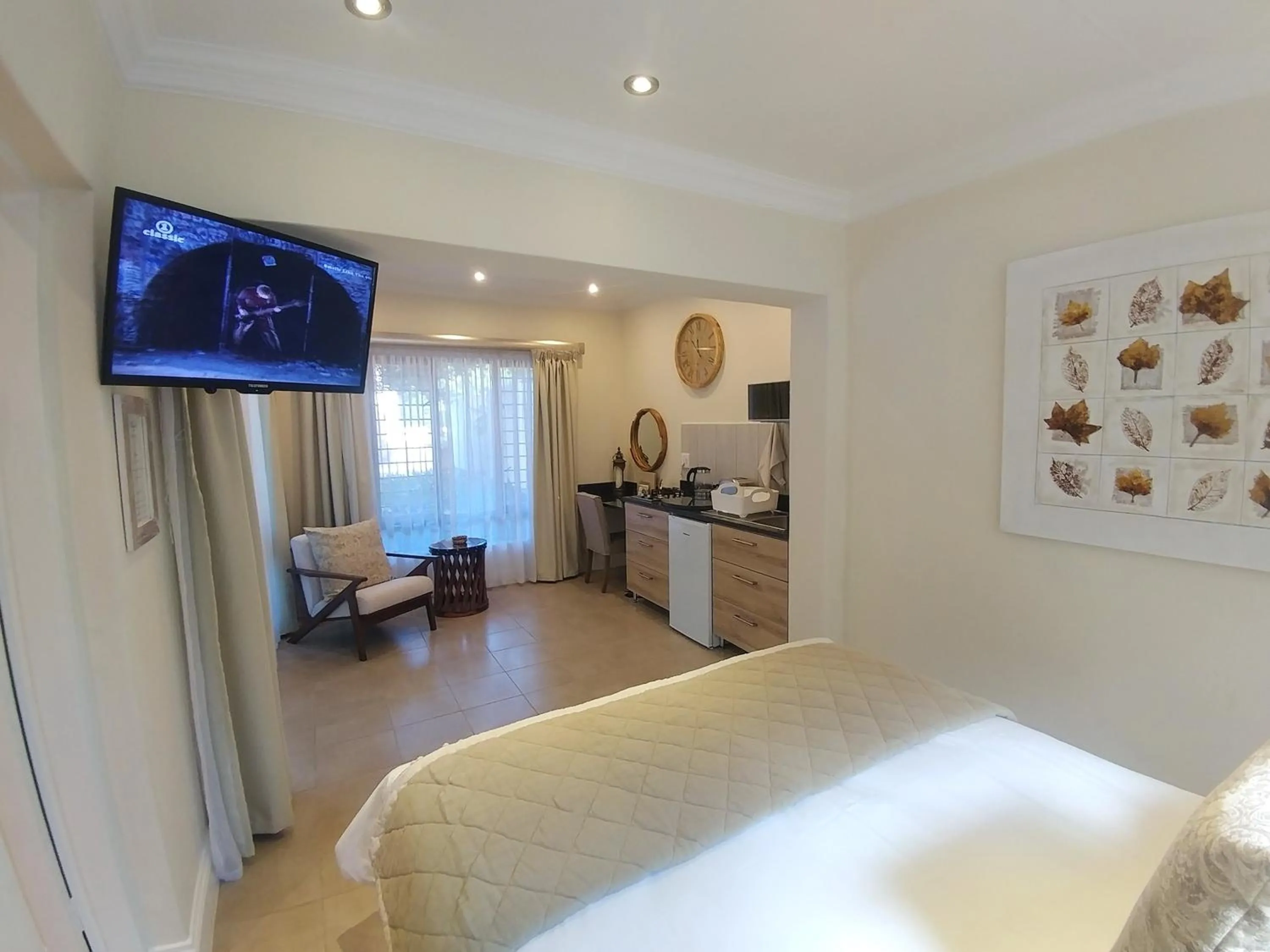 Bed in Andante Lodge