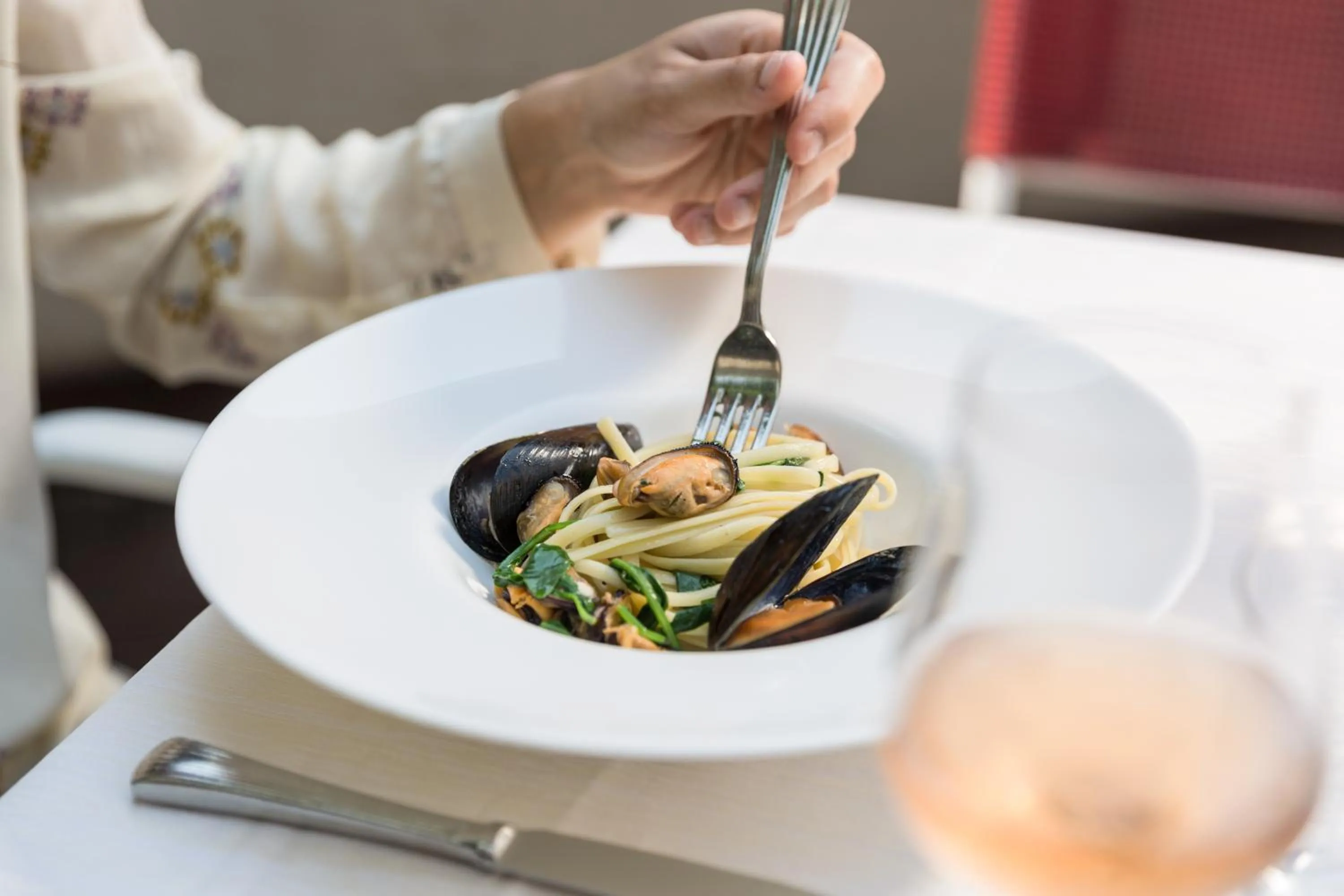 Restaurant/places to eat in Hotel Parini