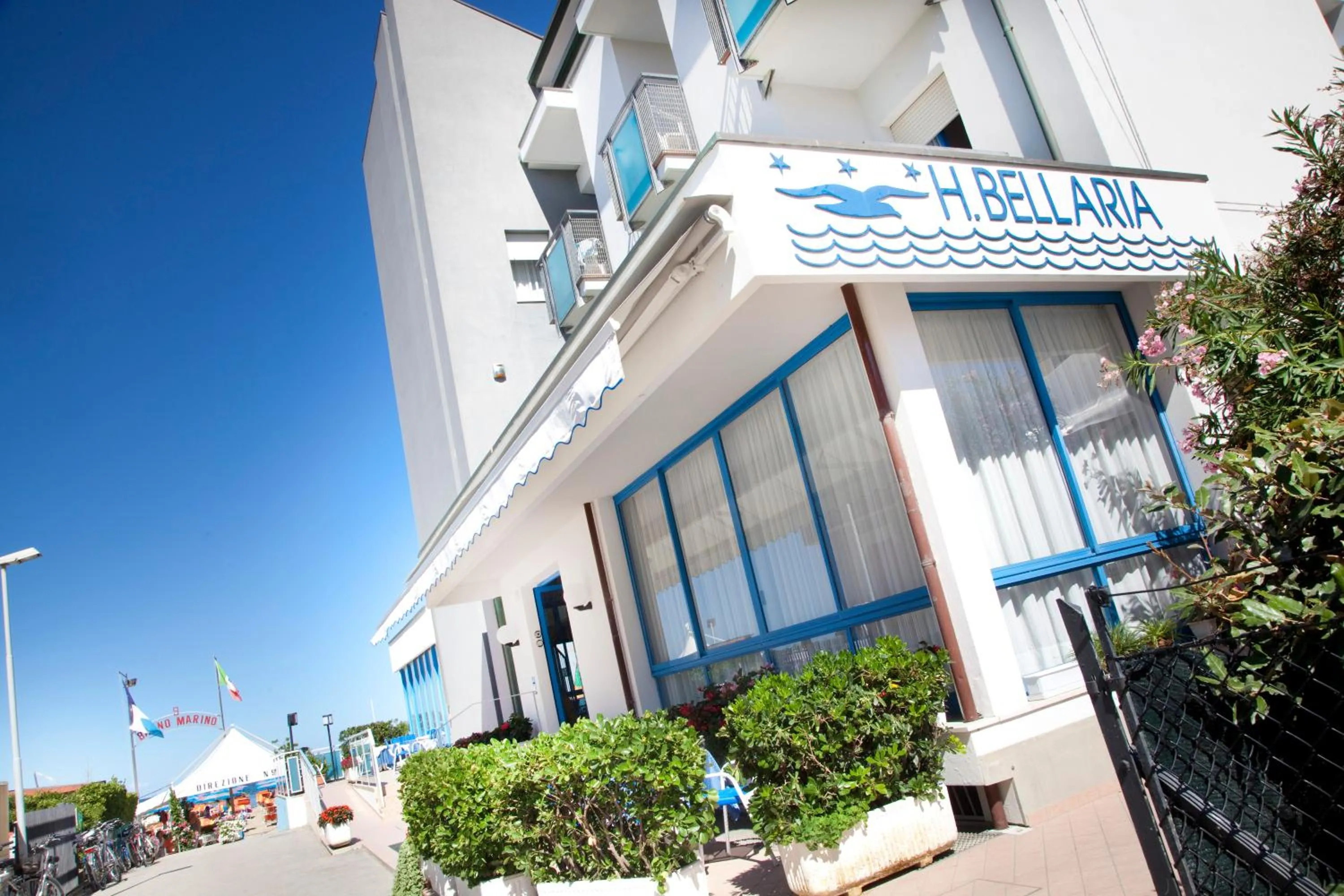 Property building in Hotel Bellaria