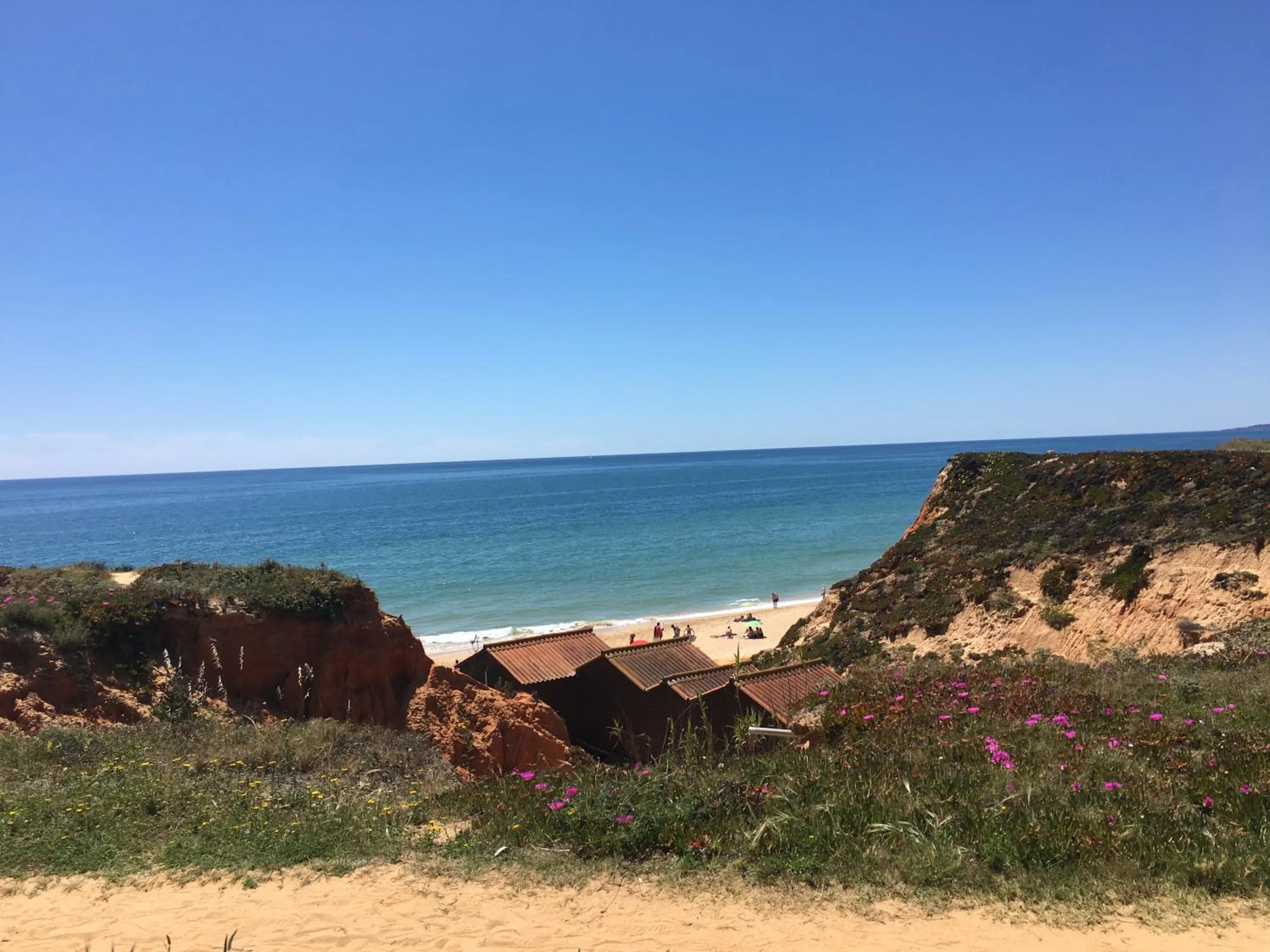 Beach in Albufeira Falesia Beach Apartment
