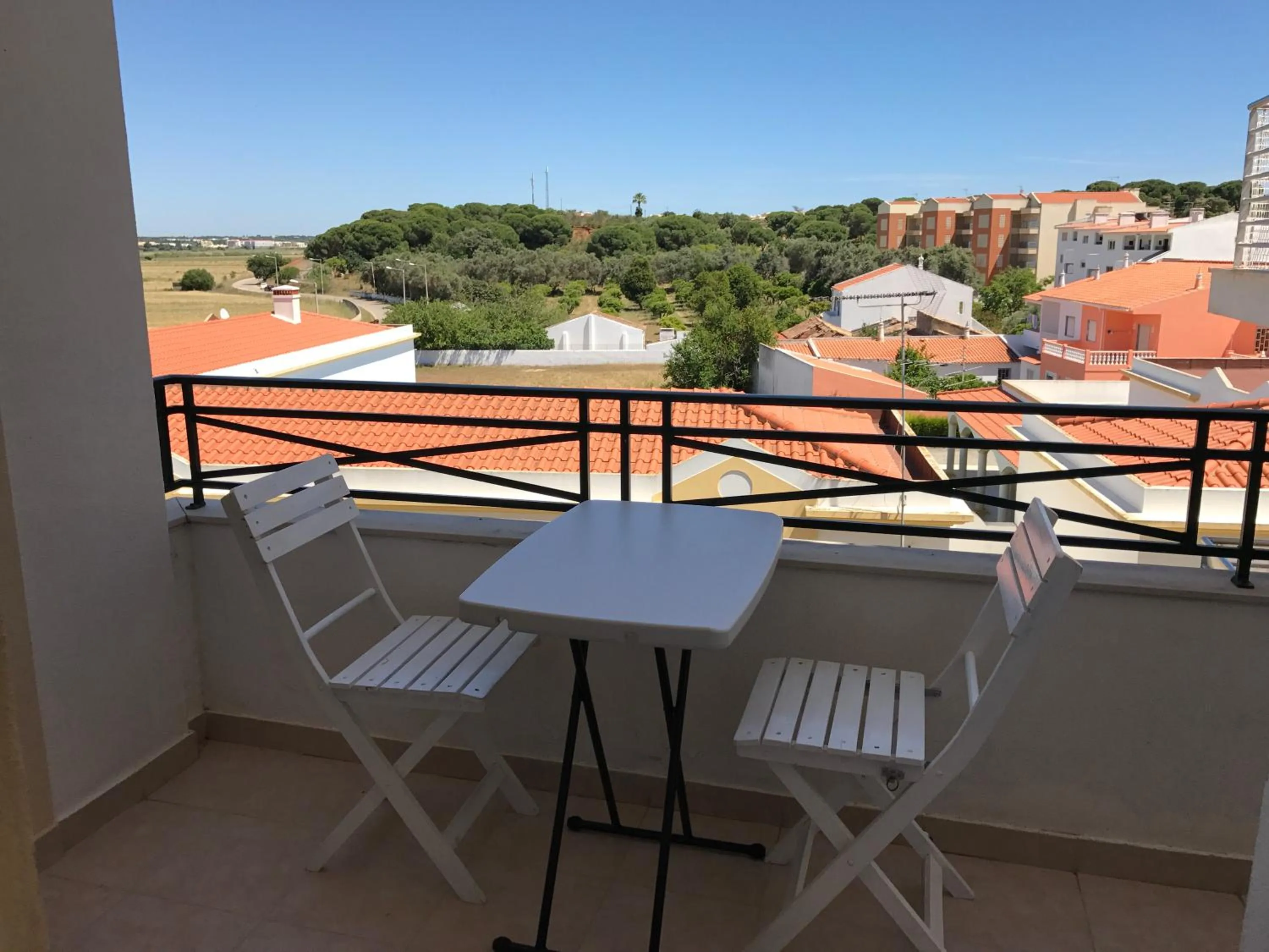 Balcony/Terrace in Albufeira Falesia Beach Apartment
