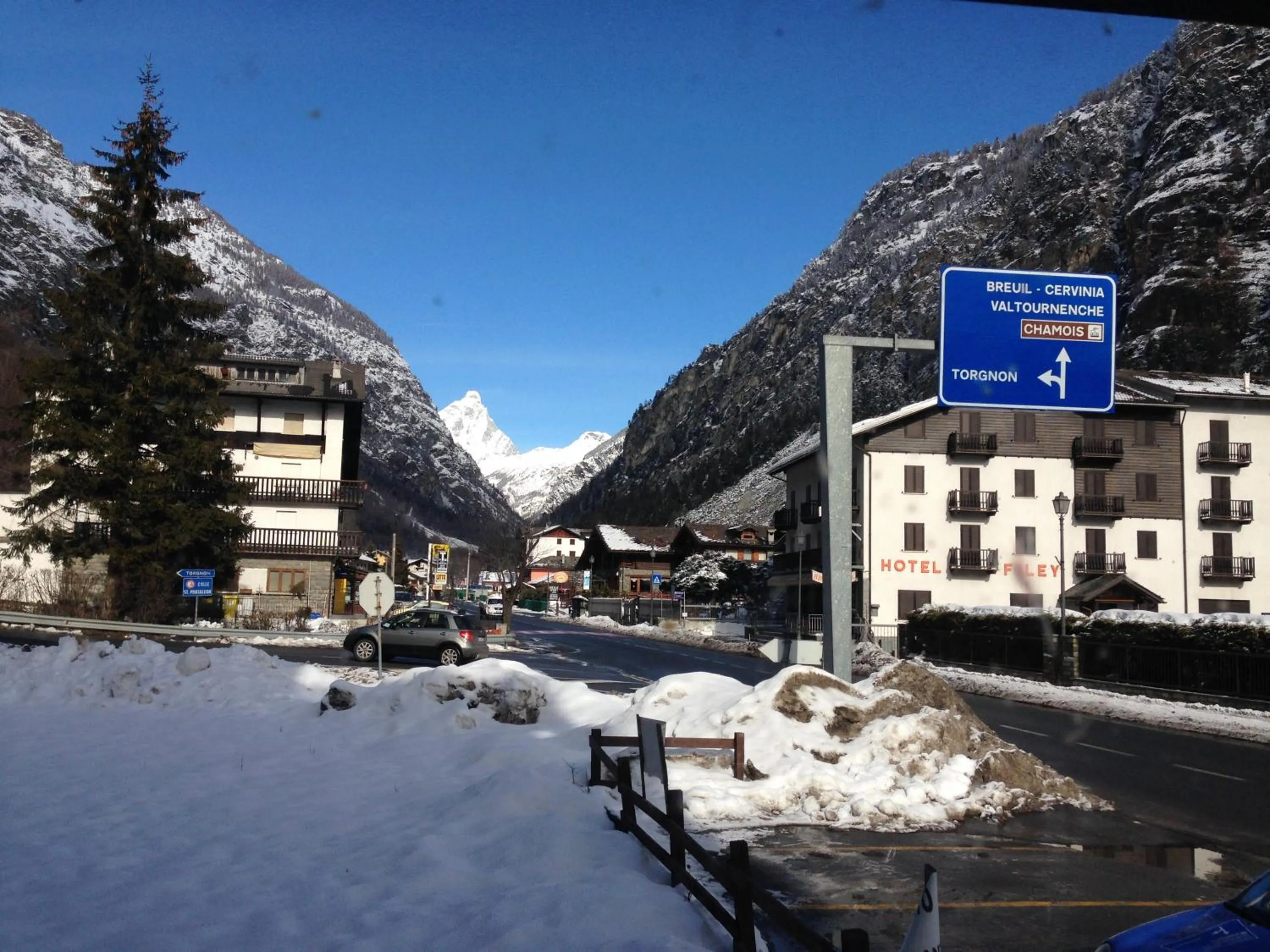 Property building in Albergo La Grolla