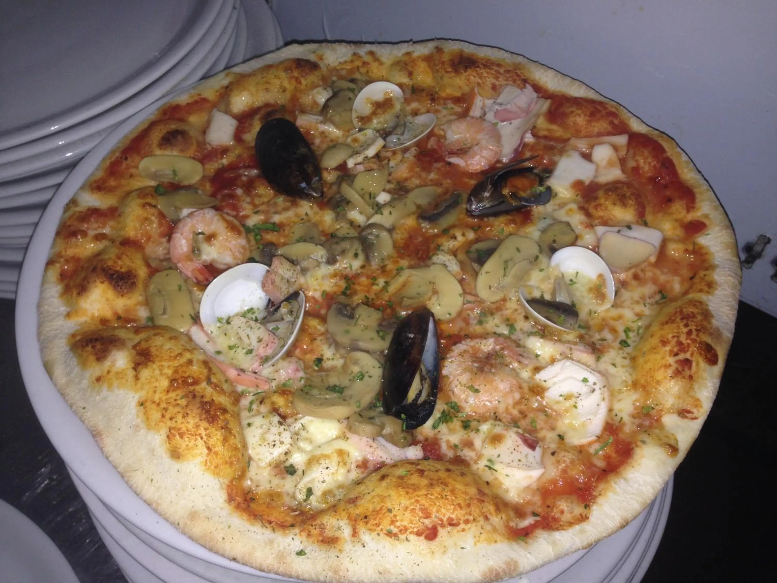 Food close-up in Albergo La Grolla