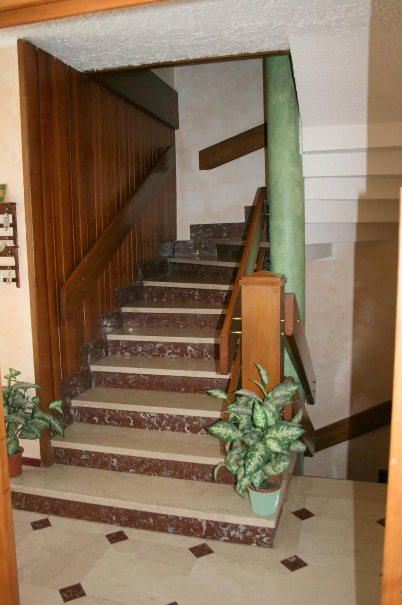 Decorative detail in Albergo La Grolla