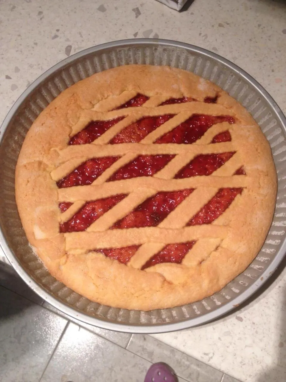 Food close-up in Albergo La Grolla