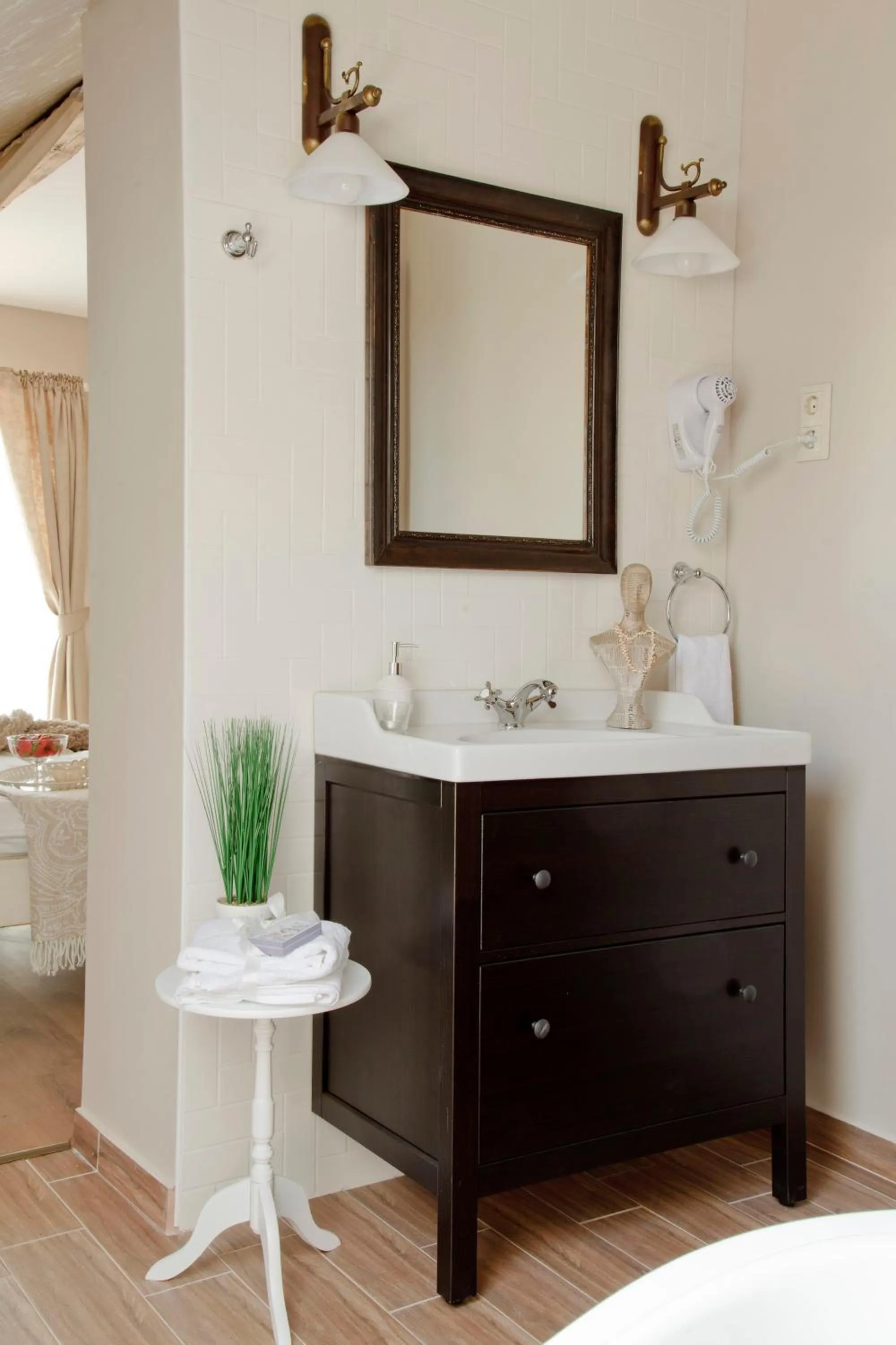 Bathroom in Barackvirág Apartmanház