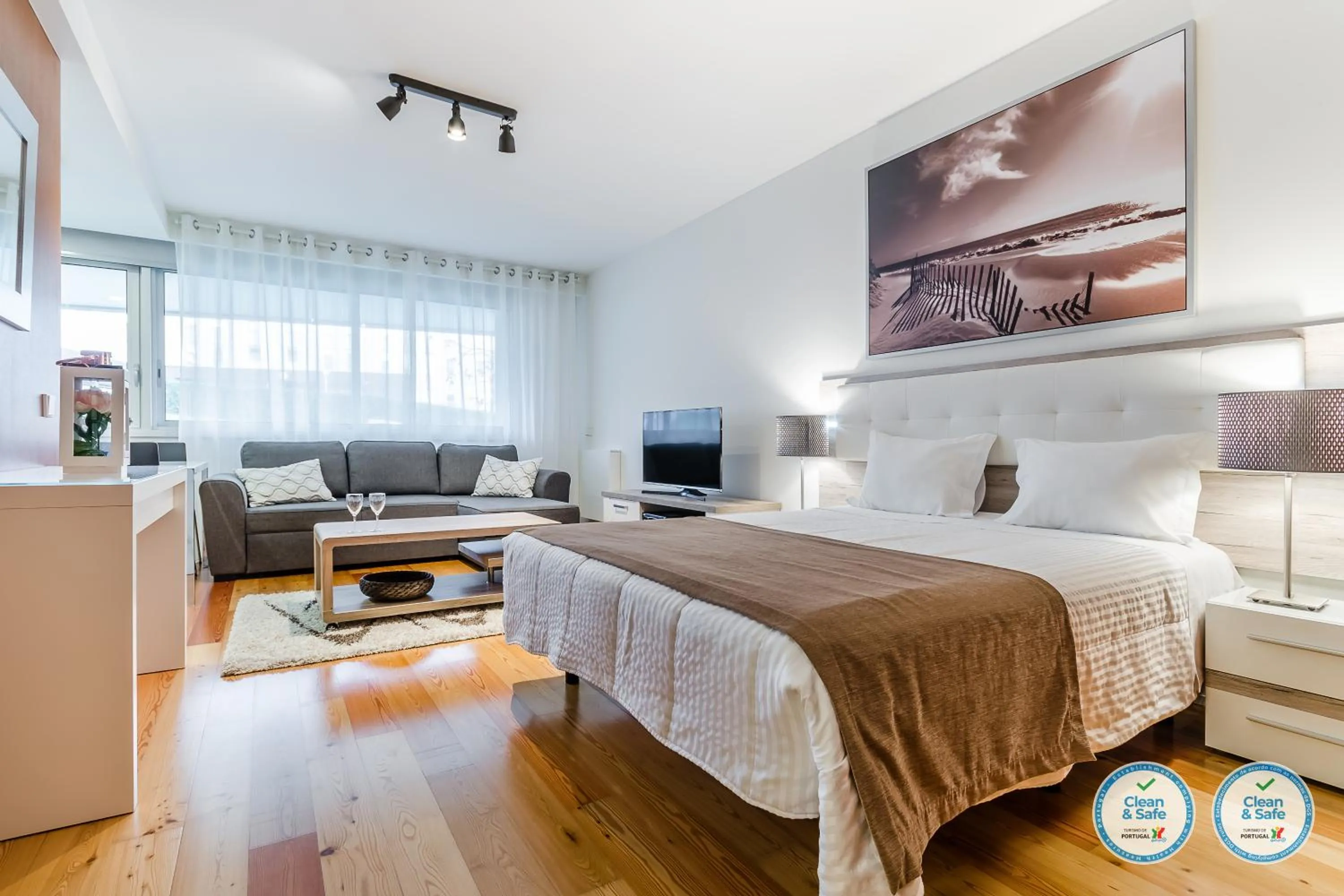 Bed in RS Porto Boavista Studios