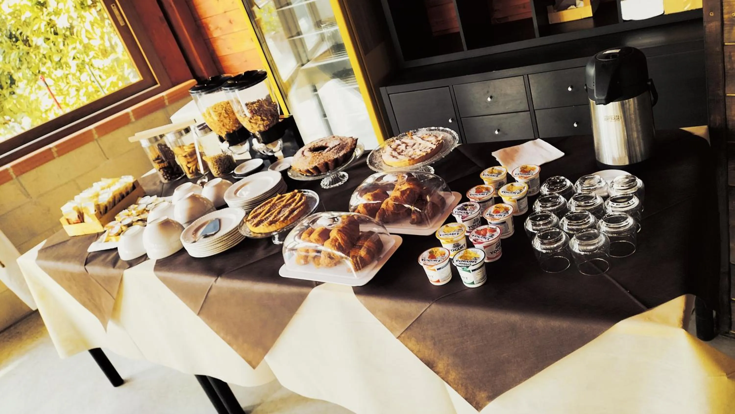 Buffet breakfast in B&B Le Quercigliole