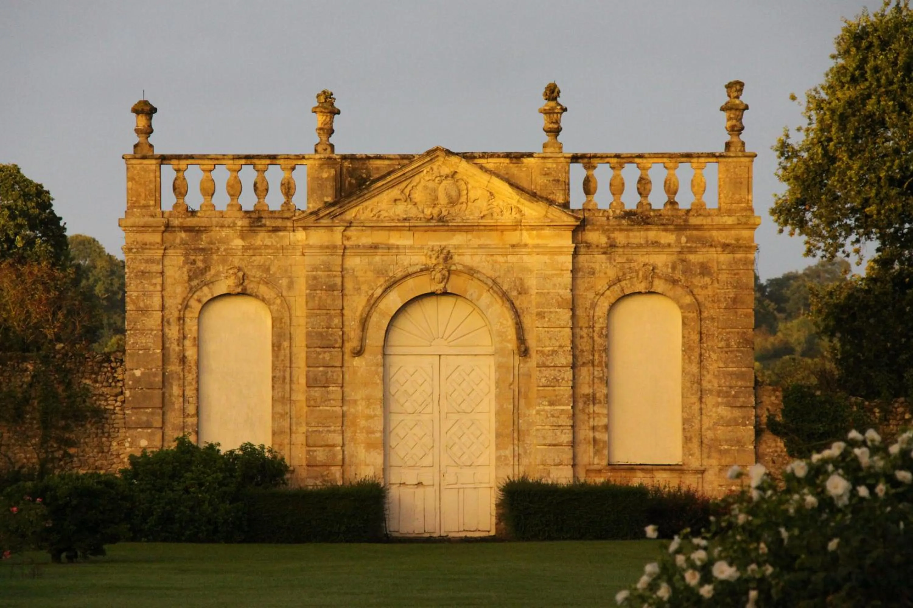 Garden in Chateau de Vouilly
