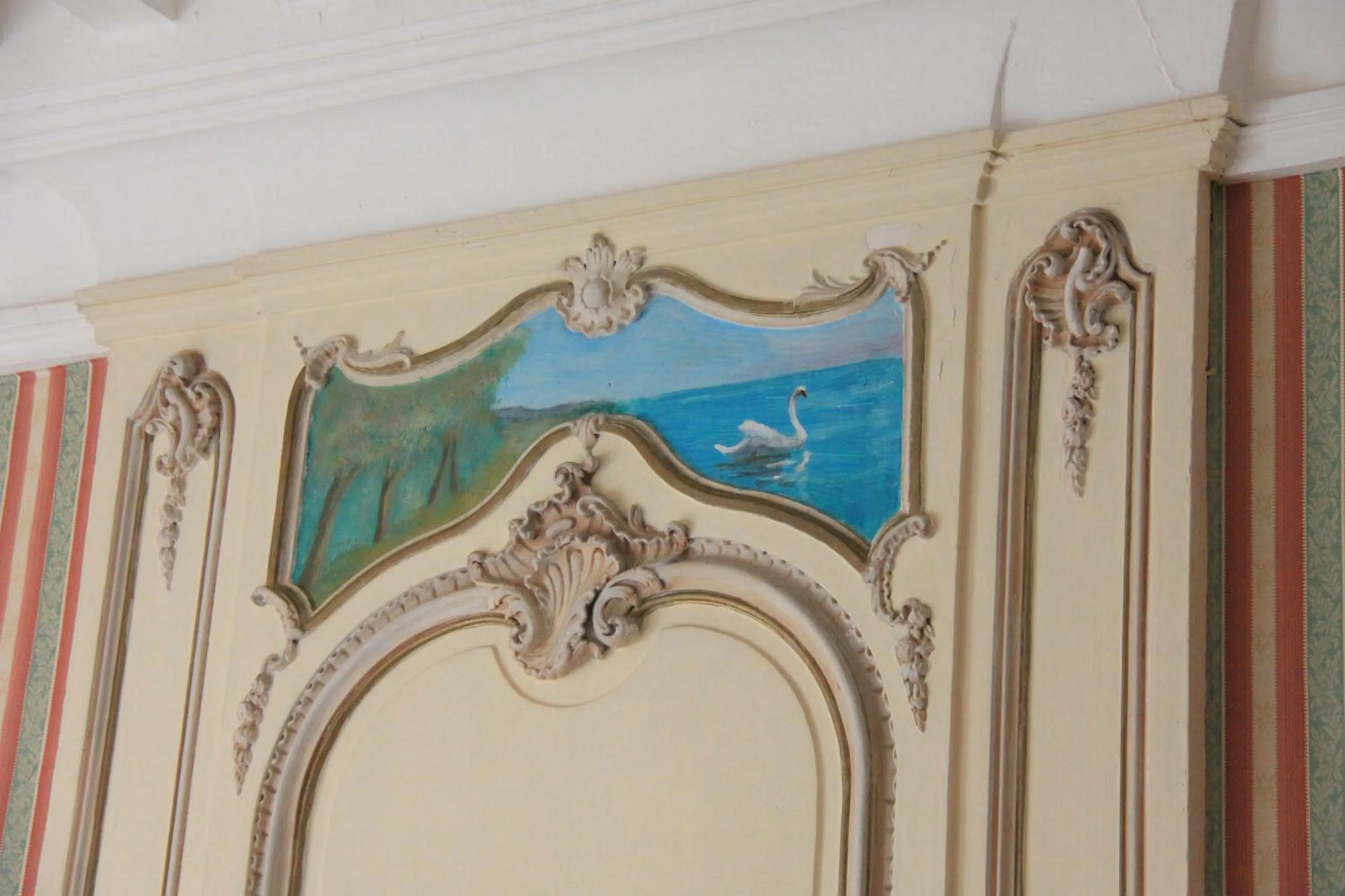 Decorative detail in Chateau de Vouilly