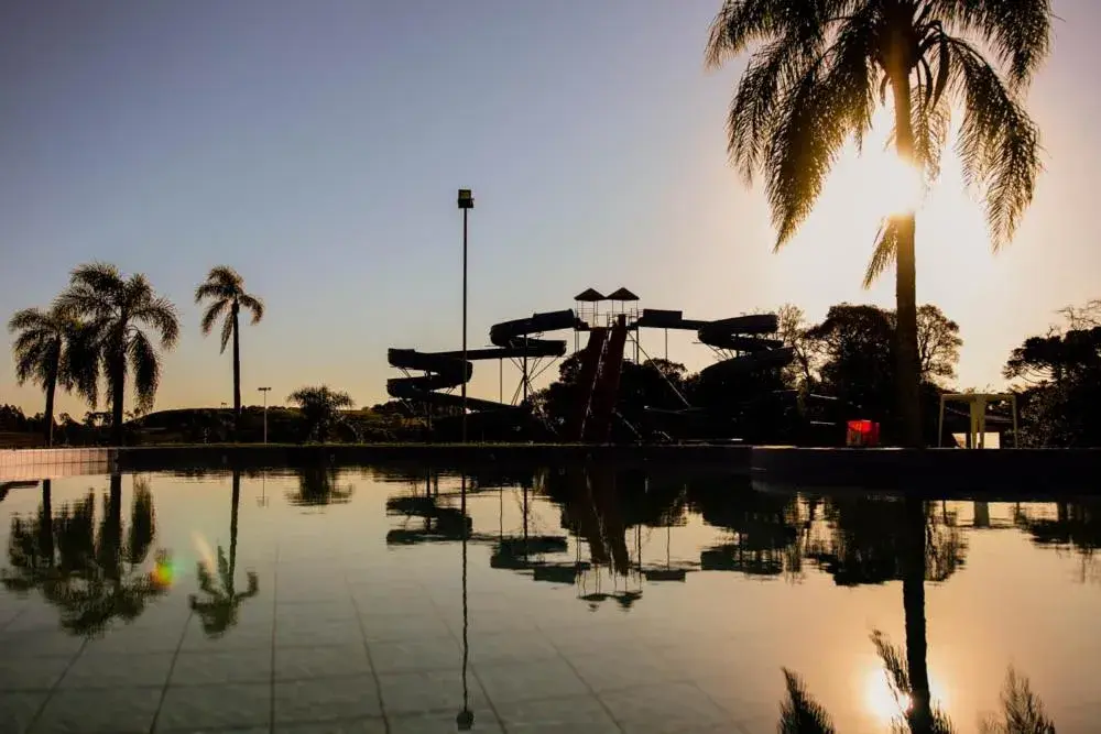 Swimming pool in Machadinho Thermas Resort SPA Swimming pool in Machadinho Thermas Resort SPA