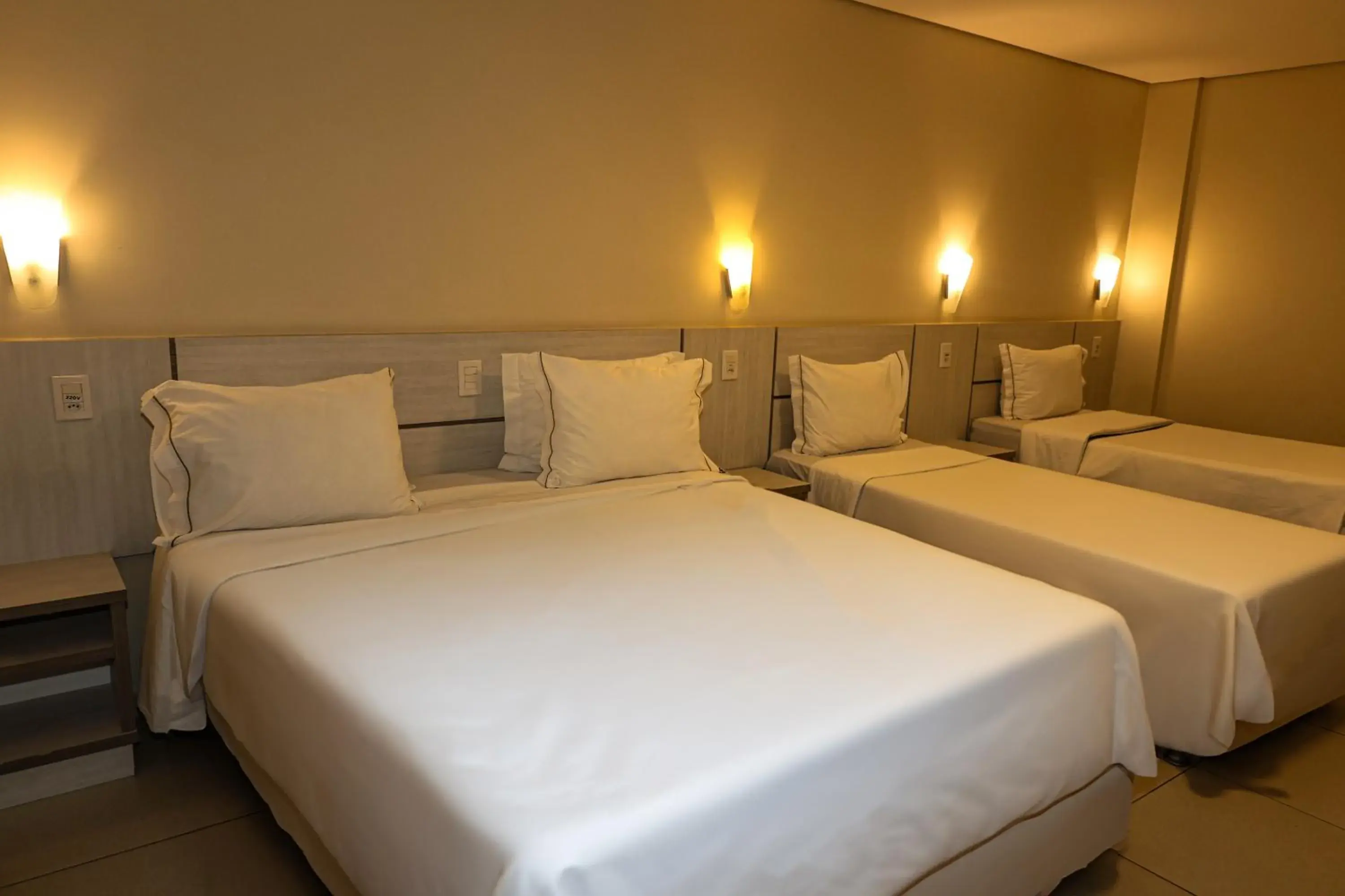 Bed in Machadinho Thermas Resort SPA Bed in Machadinho Thermas Resort SPA