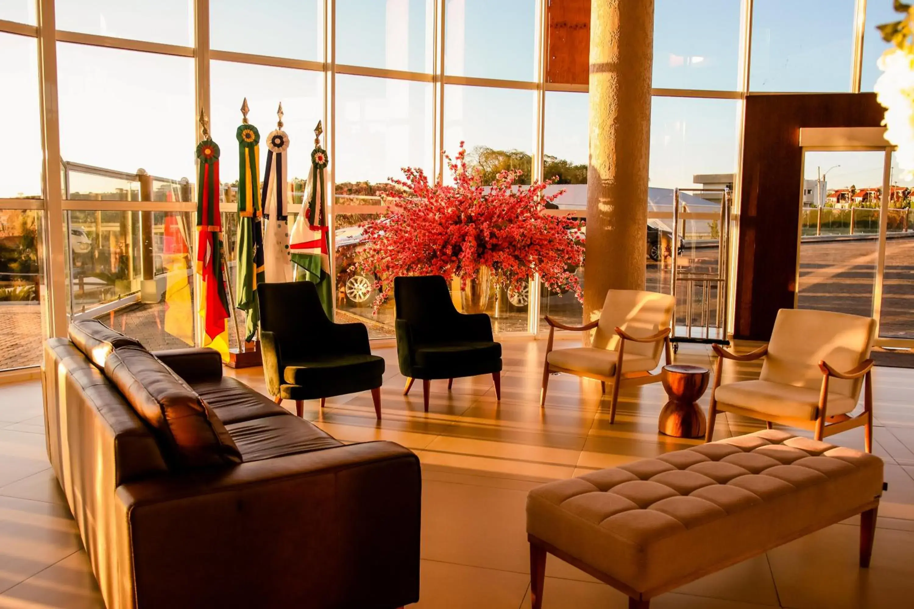 Lobby or reception in Machadinho Thermas Resort SPA Lobby or reception in Machadinho Thermas Resort SPA