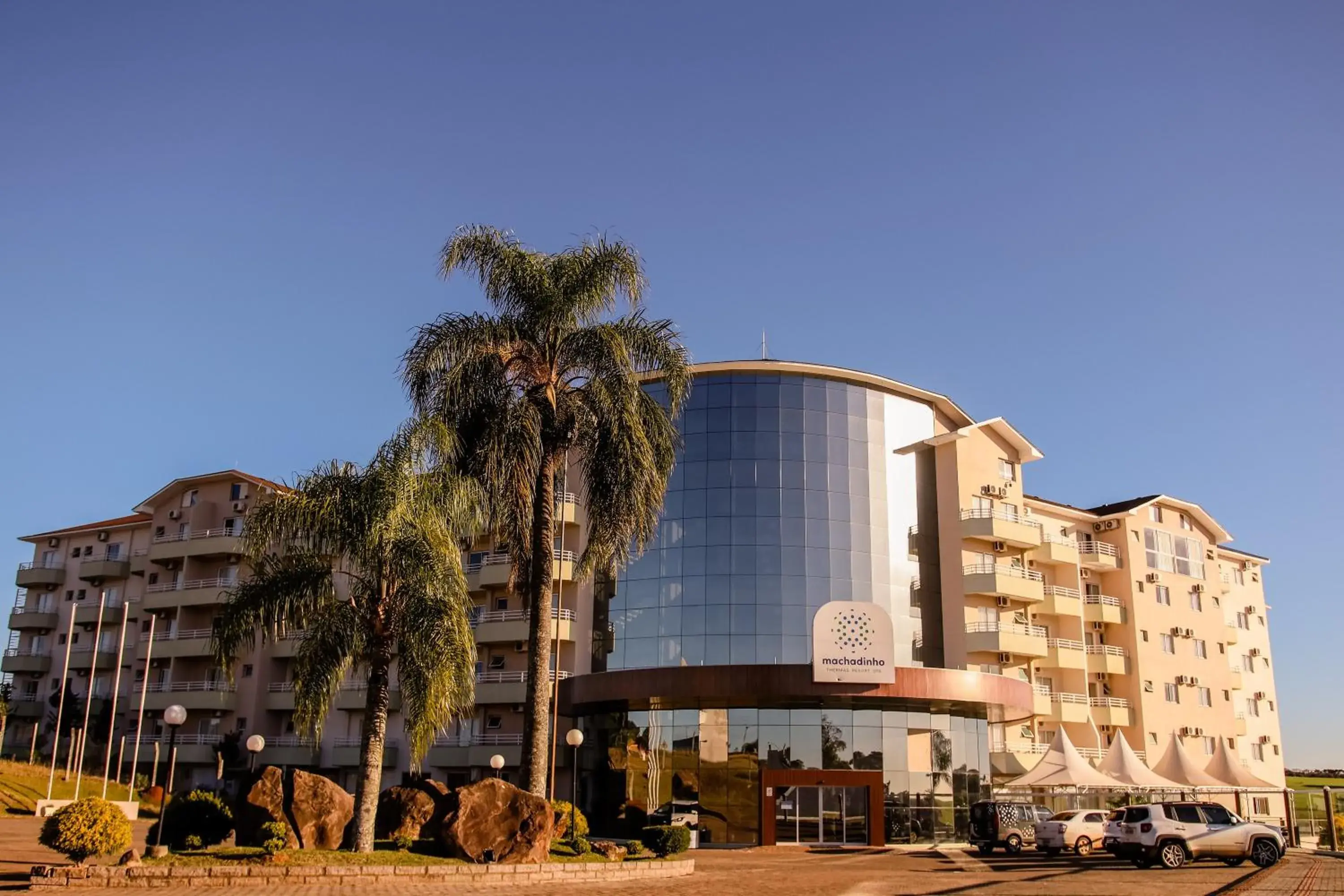 Facade/entrance in Machadinho Thermas Resort SPA Facade/entrance in Machadinho Thermas Resort SPA