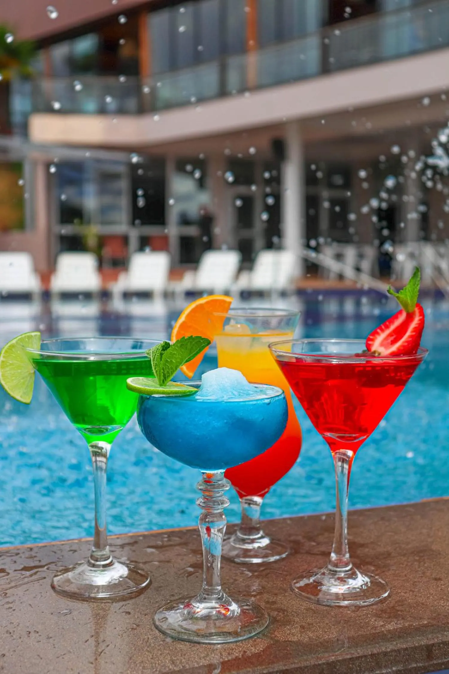 Swimming pool in Machadinho Thermas Resort SPA