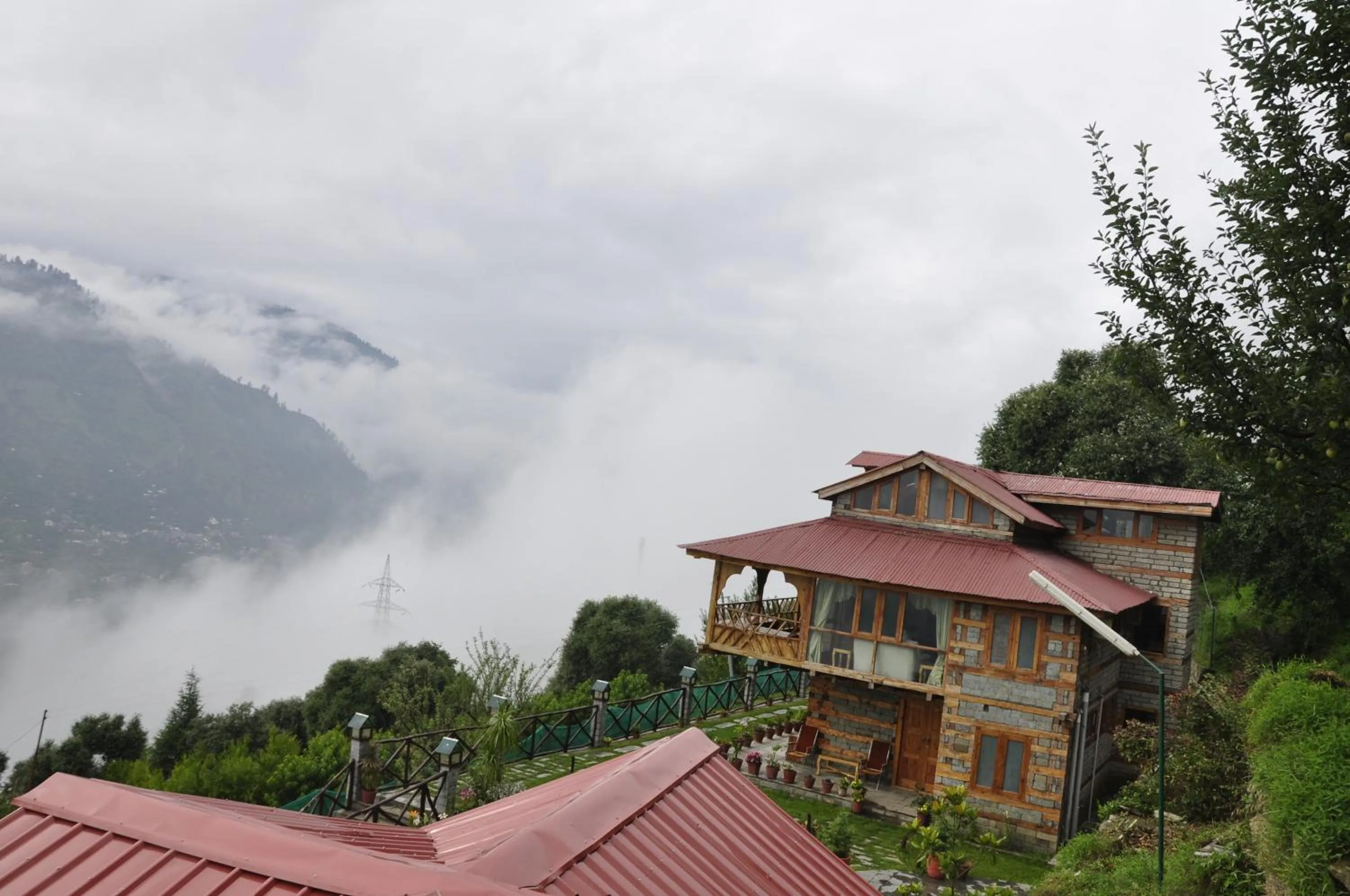 Mountain view in Himalyan Kothi Kais