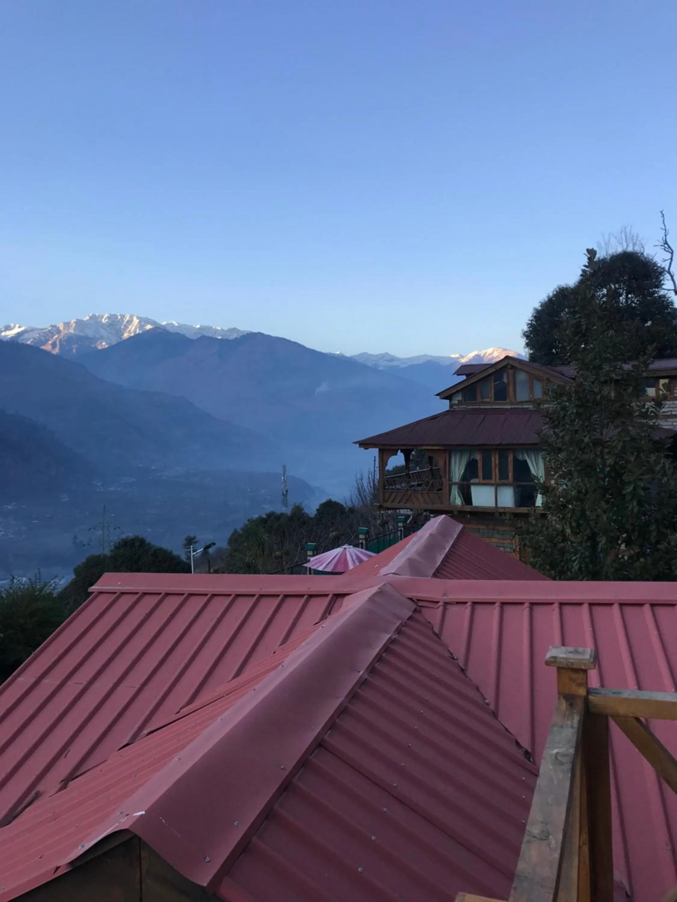 Mountain view in Himalyan Kothi Kais