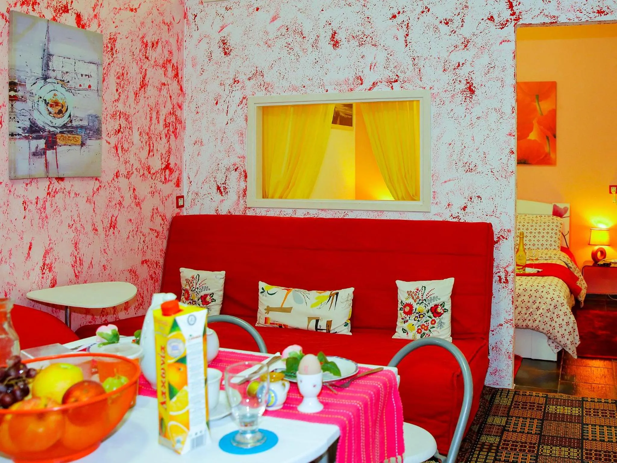 Kitchen or kitchenette, Bed in Maras Marinas Home