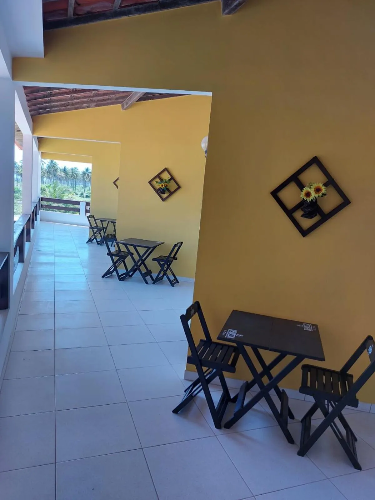 Seating area in Pousada Solar Da Lagoa - Baixio BA