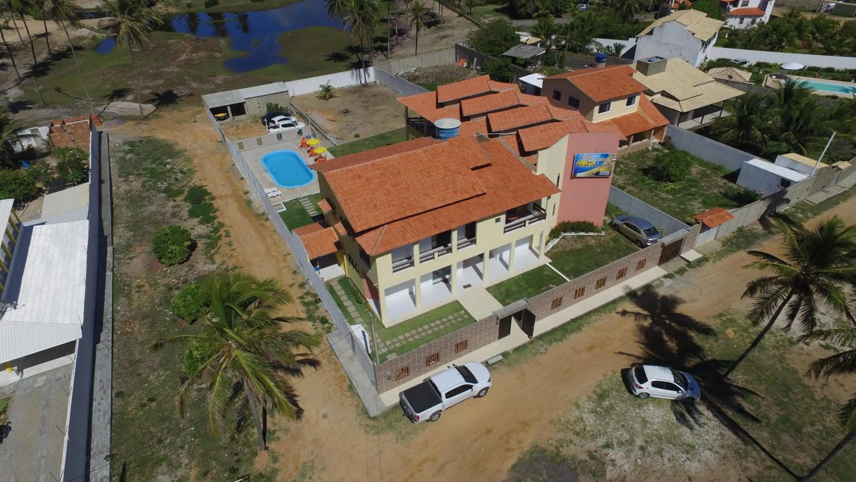 Bird's eye view in Pousada Solar Da Lagoa - Baixio BA