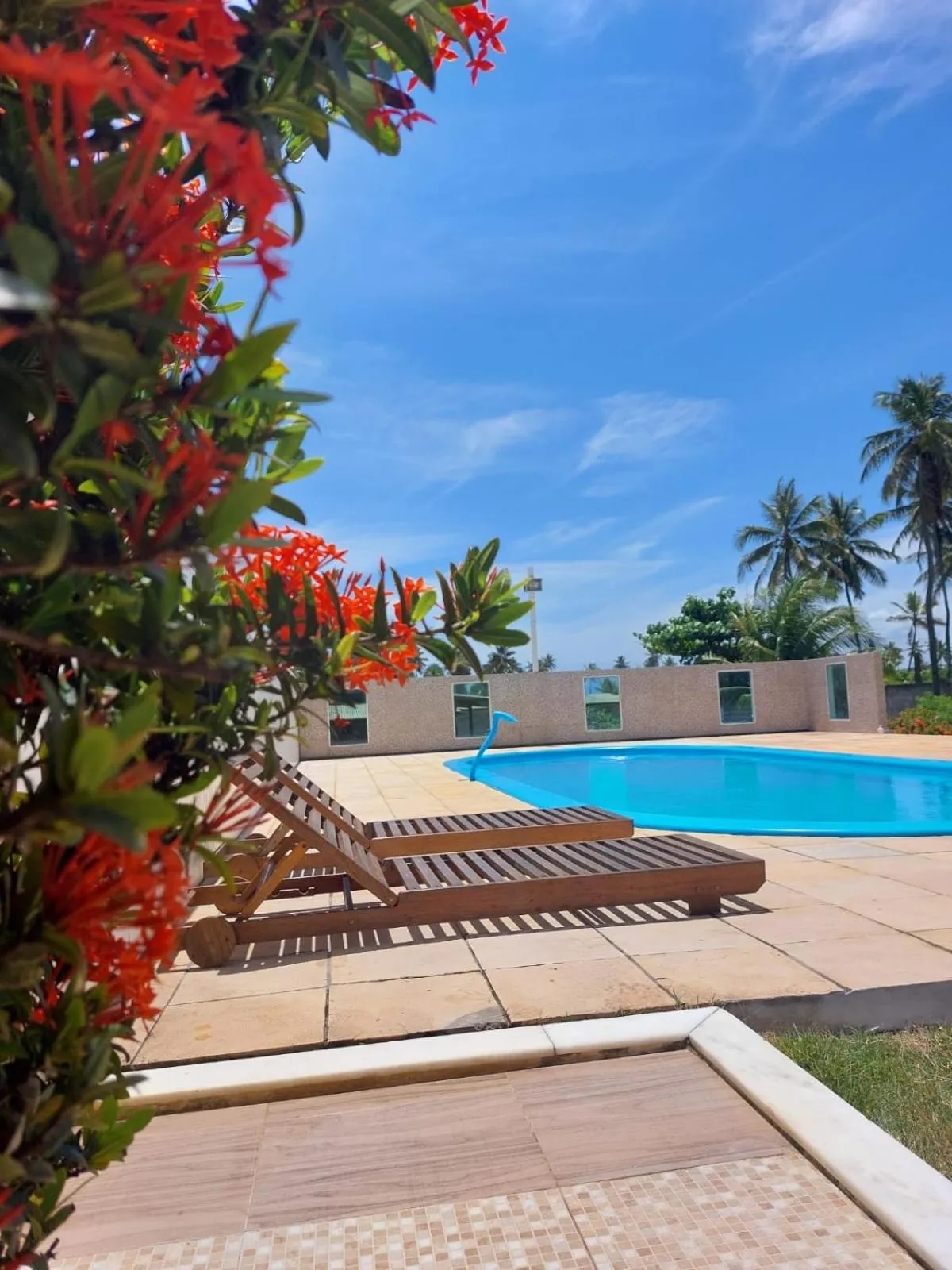 Swimming pool in Pousada Solar Da Lagoa - Baixio BA