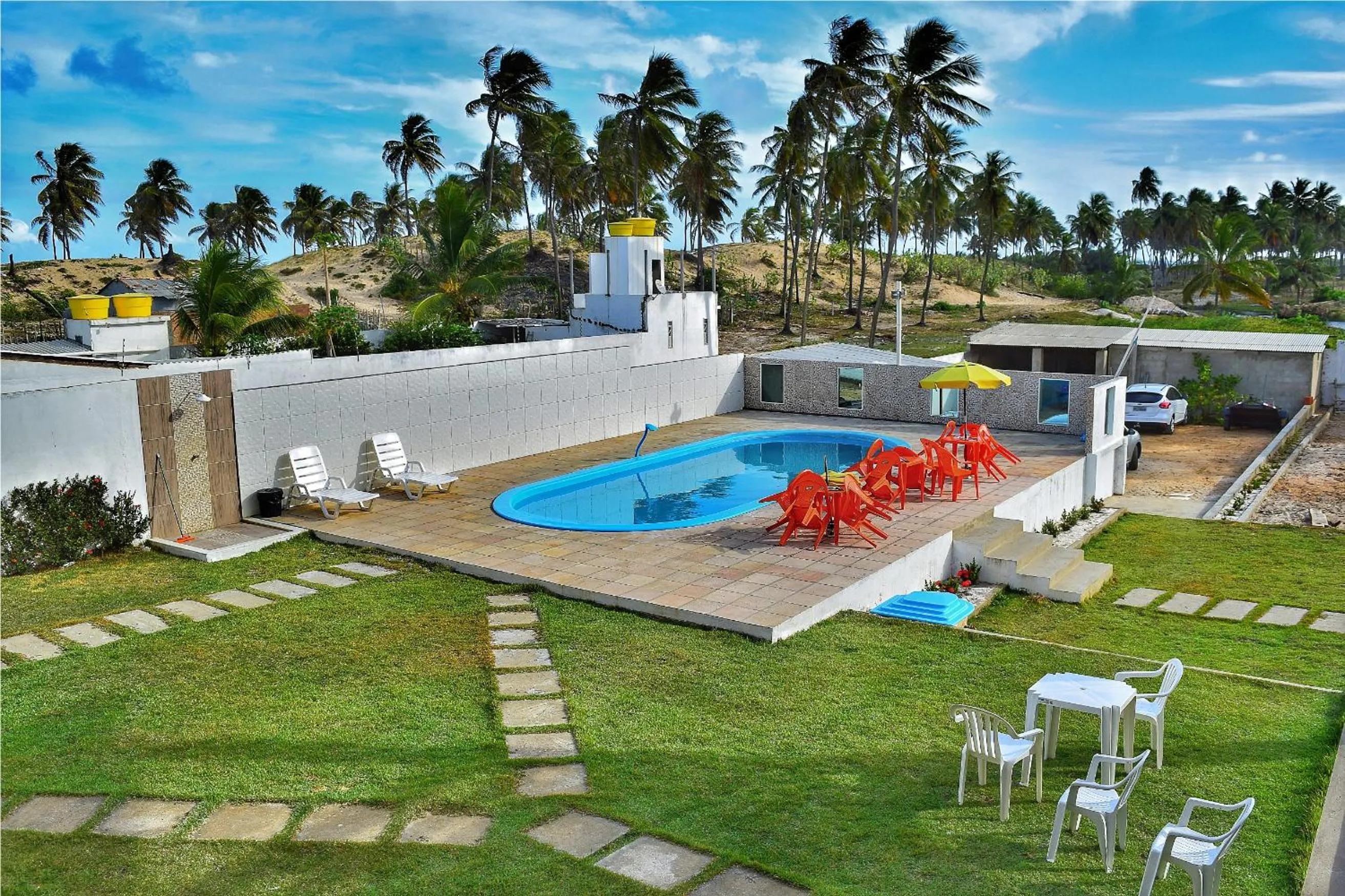 Swimming pool in Pousada Solar Da Lagoa - Baixio BA