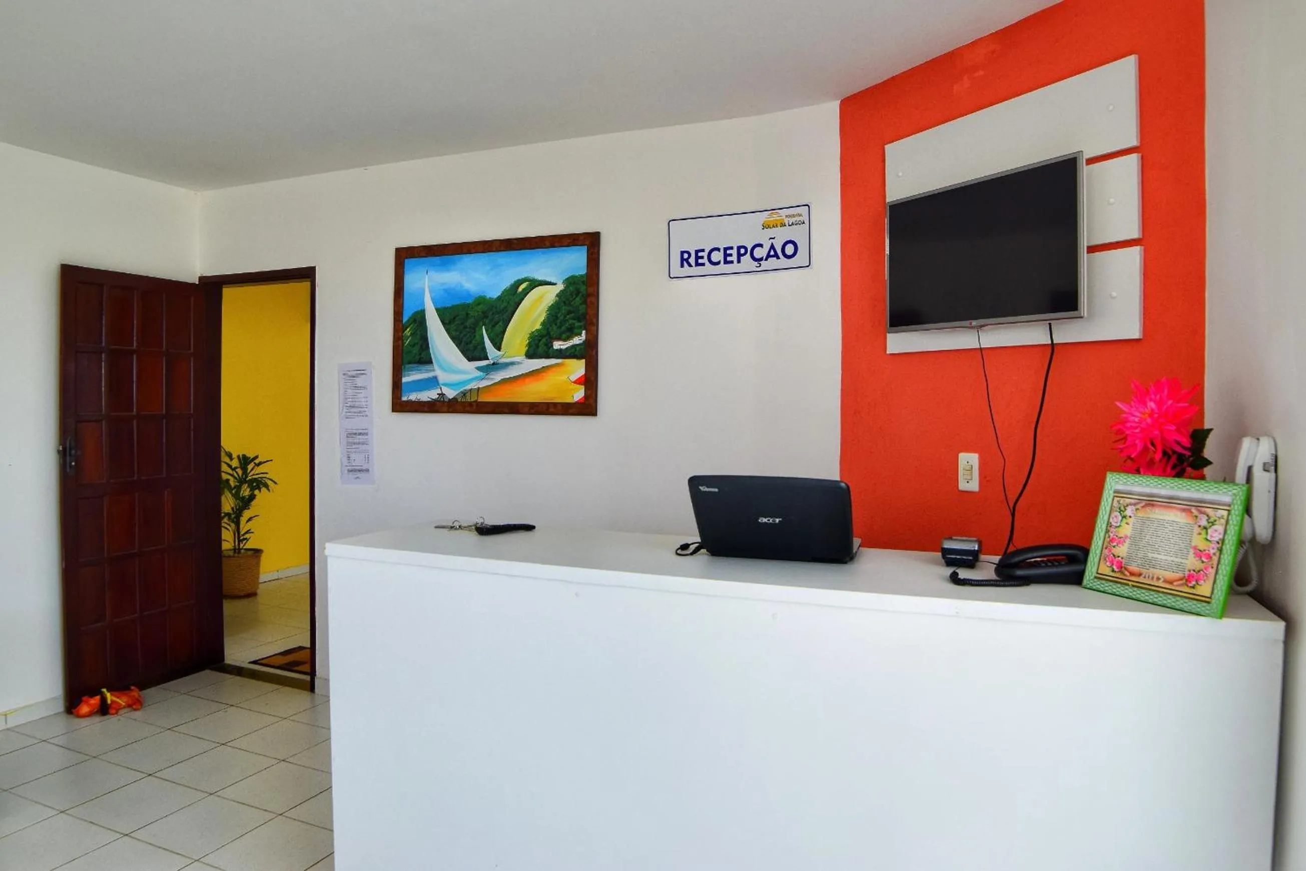 Lobby or reception in Pousada Solar Da Lagoa - Baixio BA