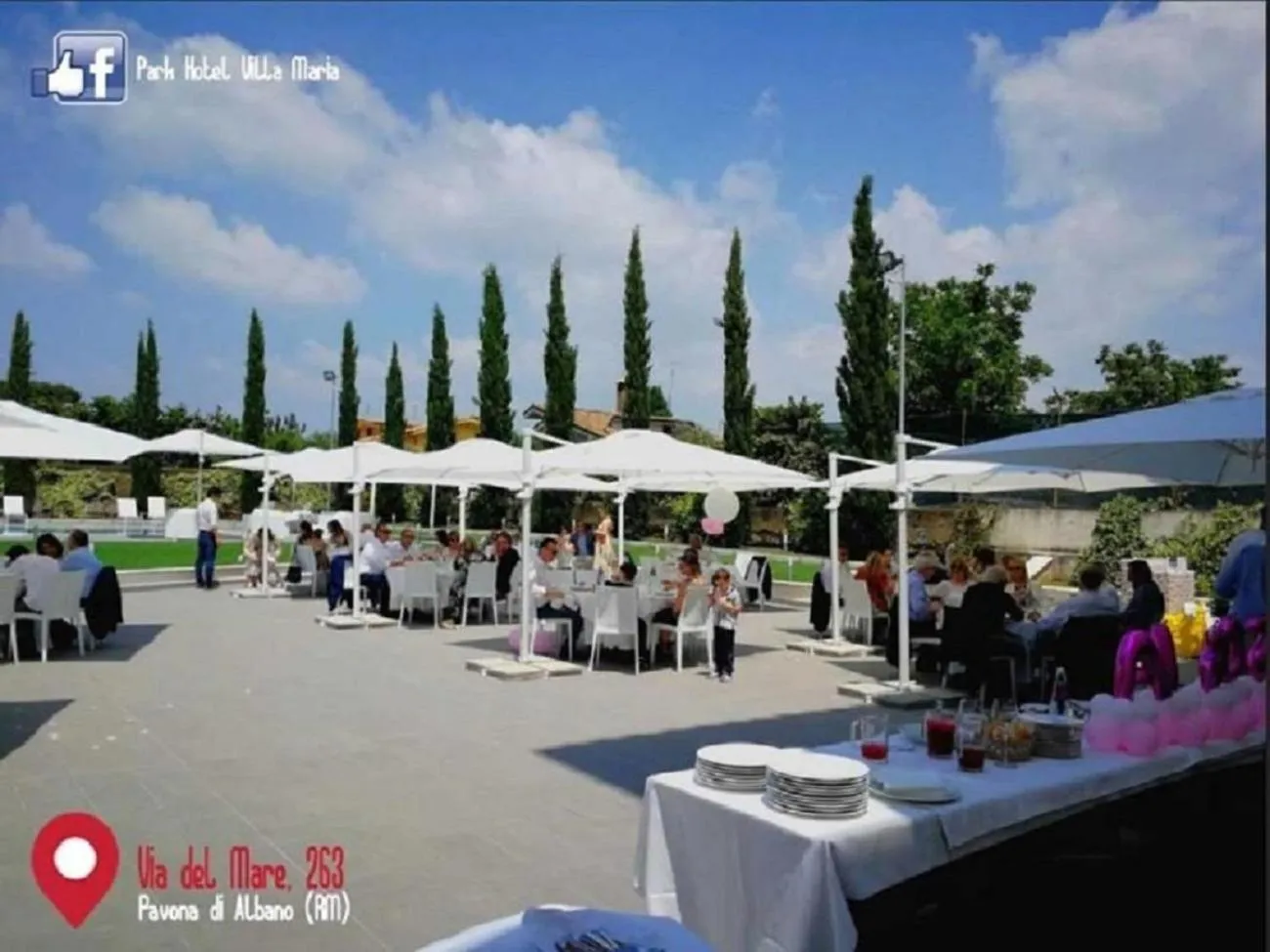 Restaurant/places to eat in Park Hotel Villamaria