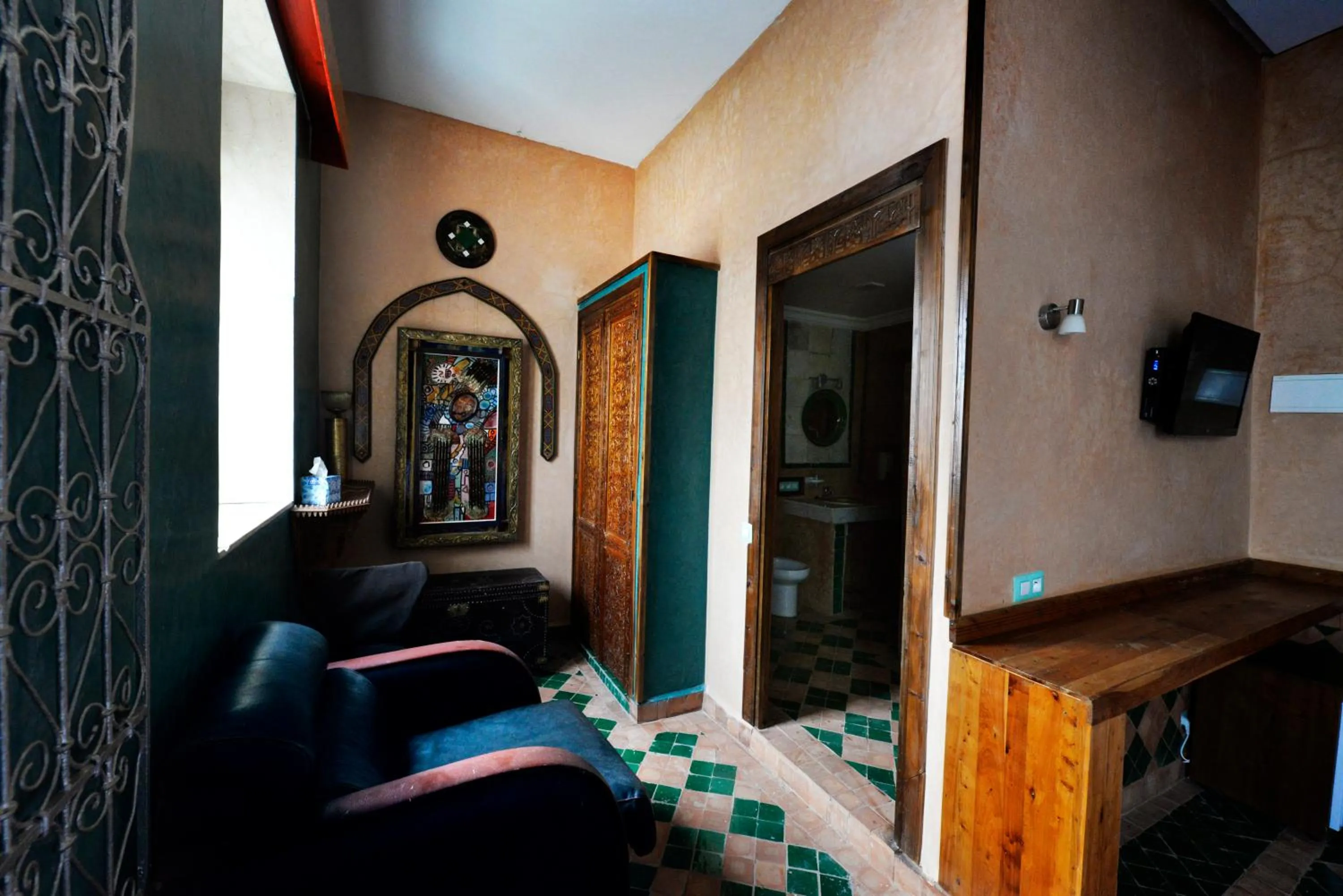 Living room in Hotel des Oudaias