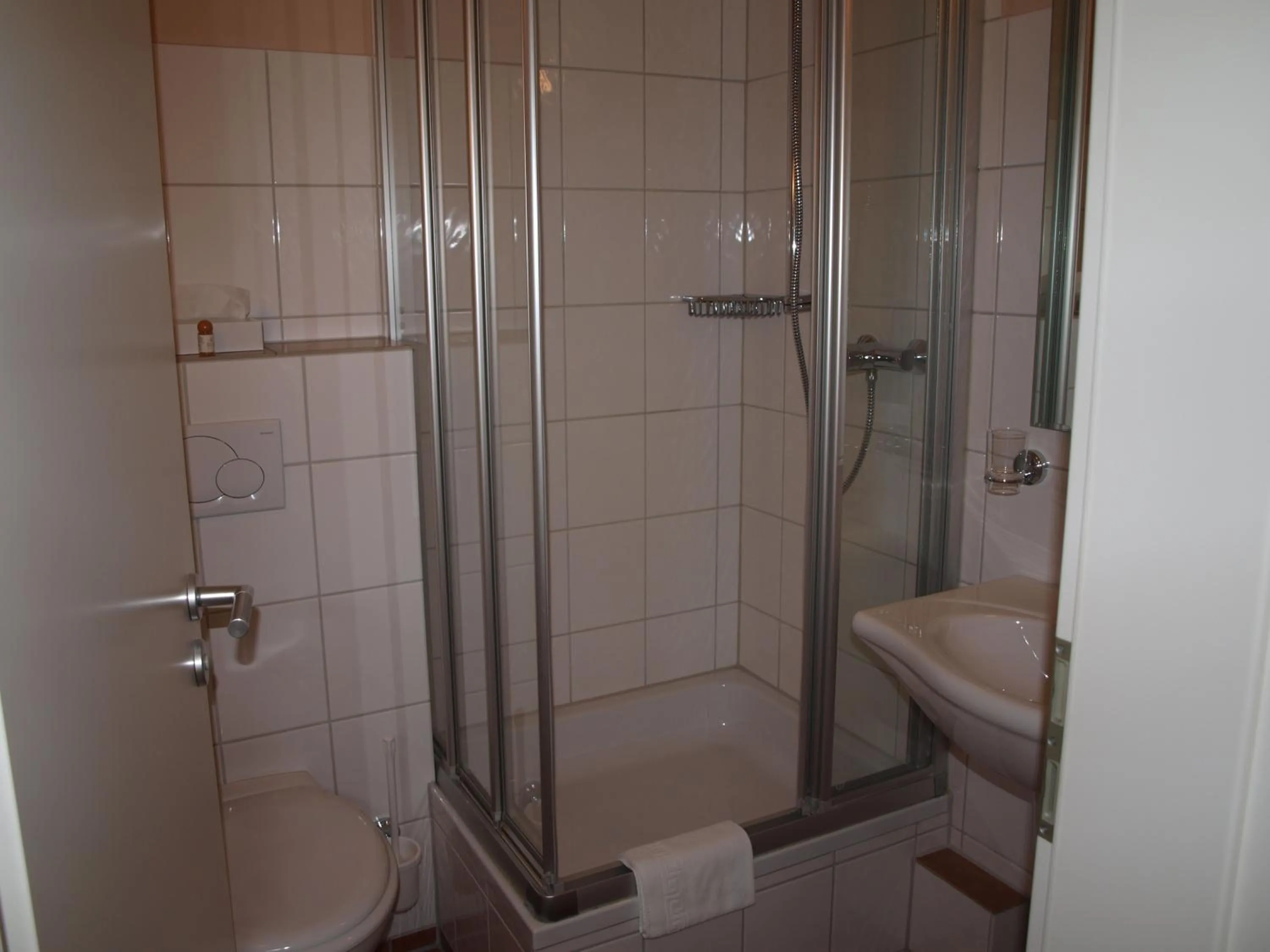 Bathroom in Wegermann`s BIO-Landhaus im Wodantal