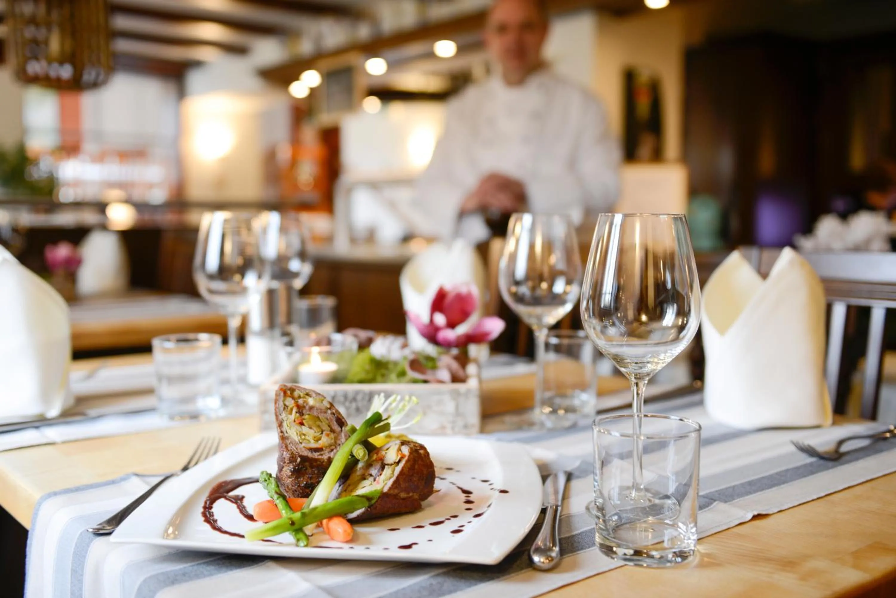 Food close-up in Wegermann`s BIO-Landhaus im Wodantal