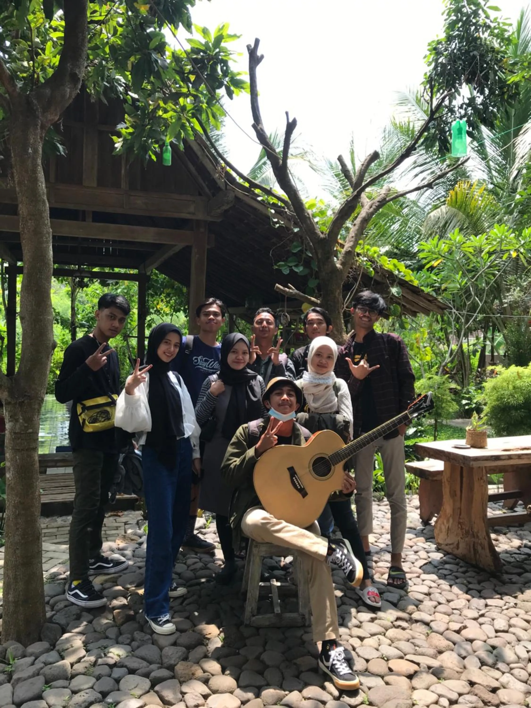 Garden view in Didu's Homestay Bed & Breakfast