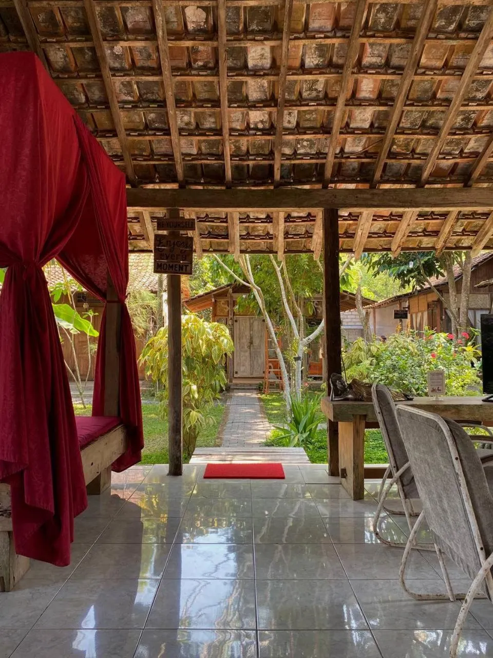 Balcony/Terrace in Didu's Homestay Bed & Breakfast