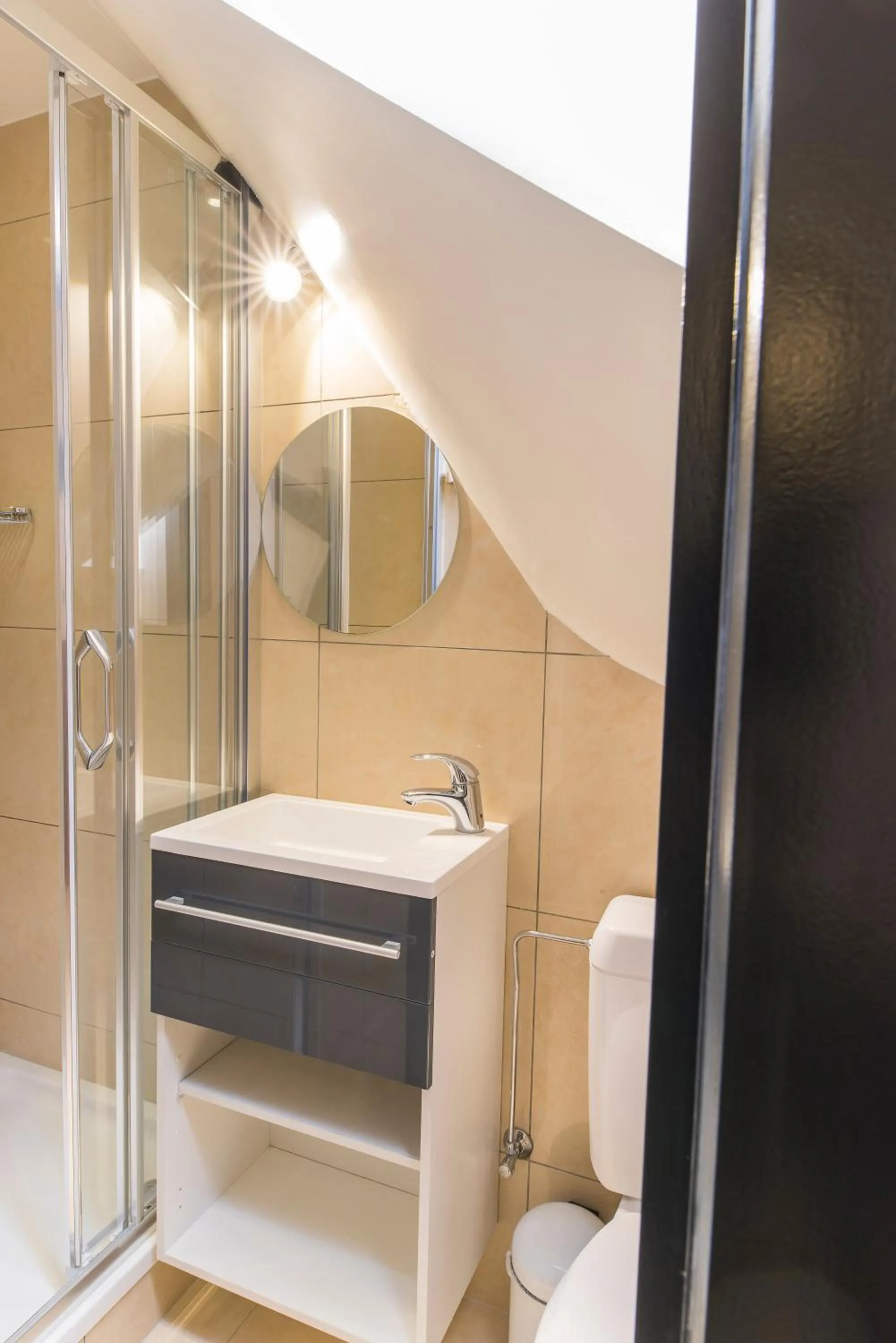 Bathroom in Hotel Agora Brussels Grand Place