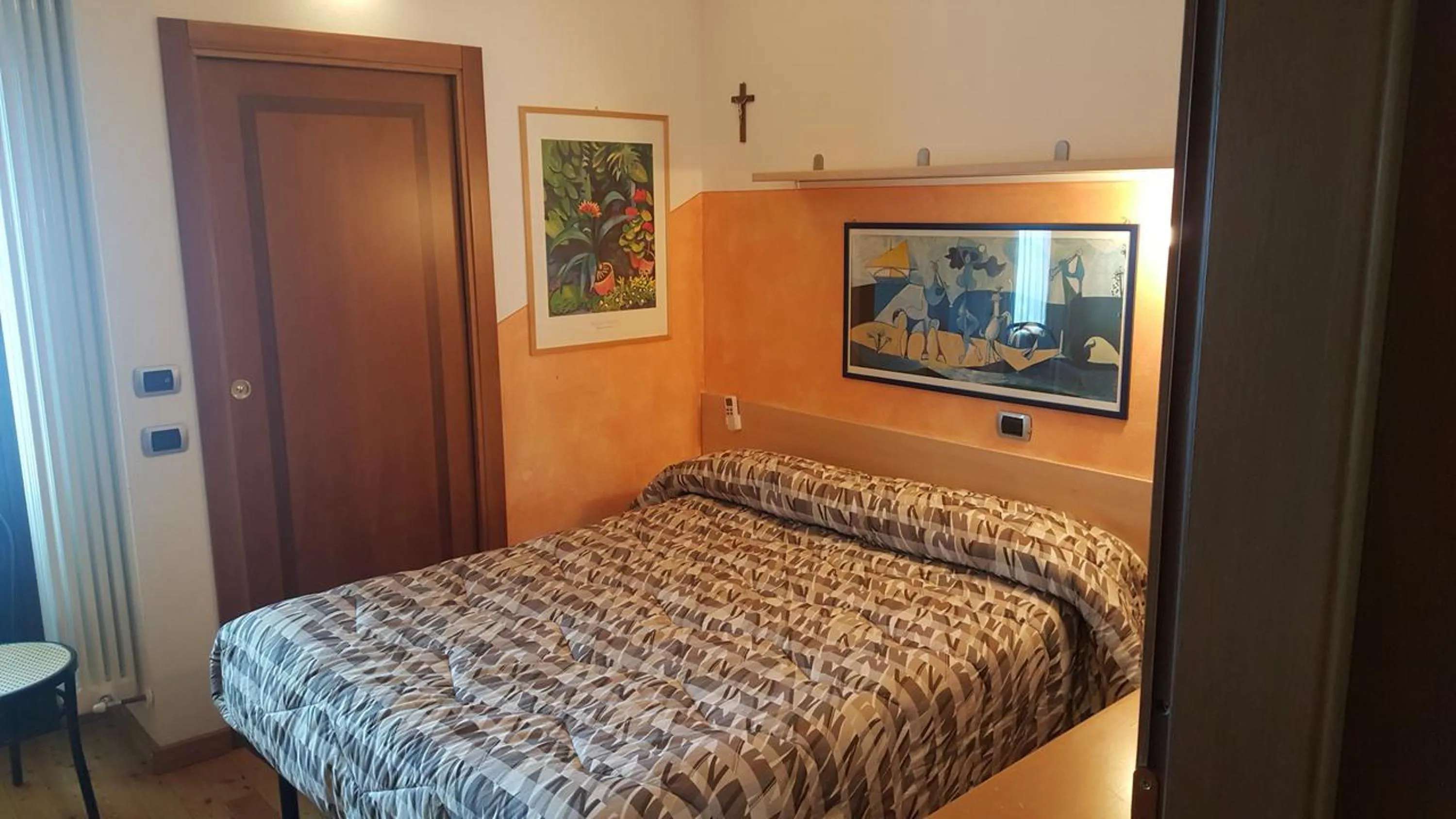 Bedroom, Bed in La Baita D'Oro Ristorante Residence